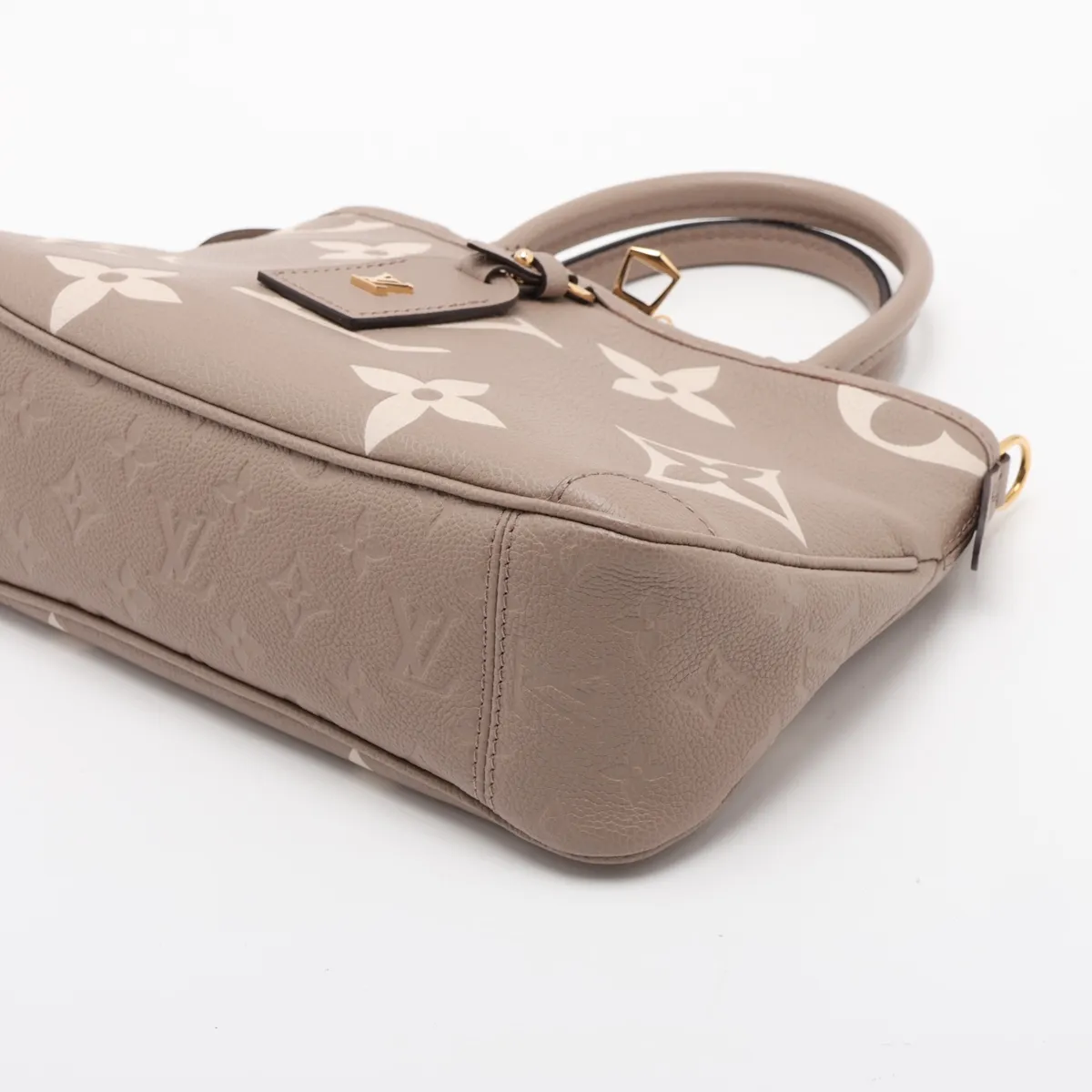 Bicolor Monogram Empreinte Trianon PM M46585 Beige (RFID detected) — view 3