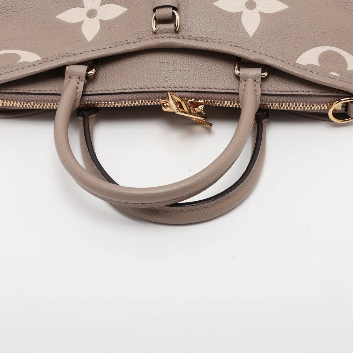 Bicolor Monogram Empreinte Trianon PM M46585 Beige (RFID detected) — view 5