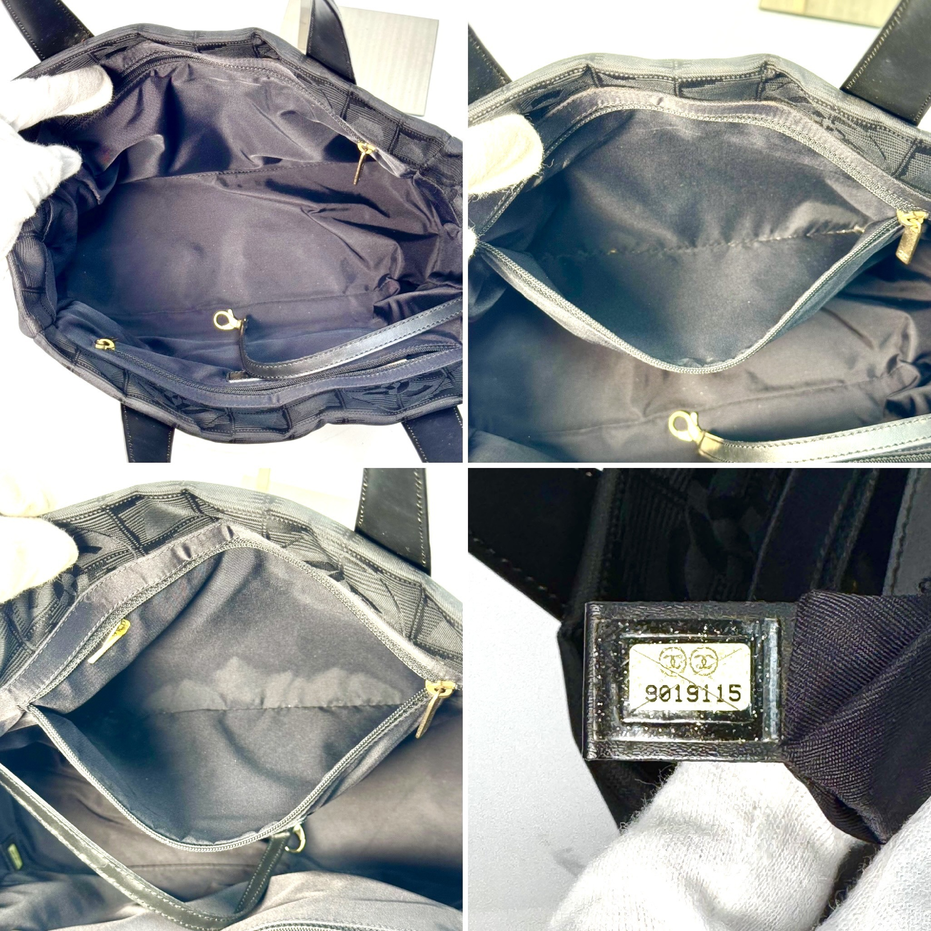 New Travel Line Tote Bag, Black, 9019115 Tote Bag — view 7