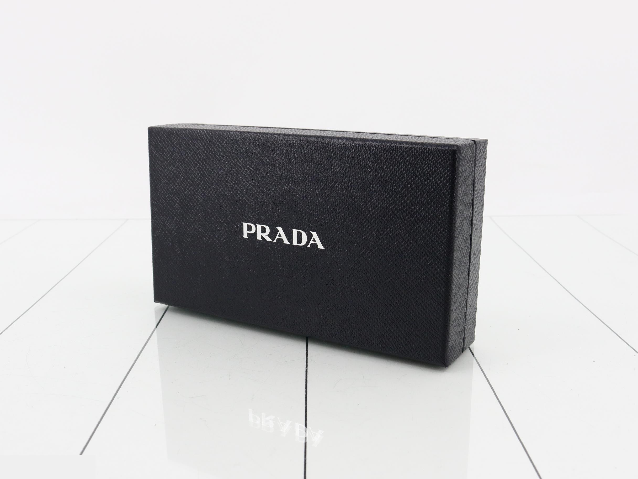 Box calf leather pouch/document case, black — view 5