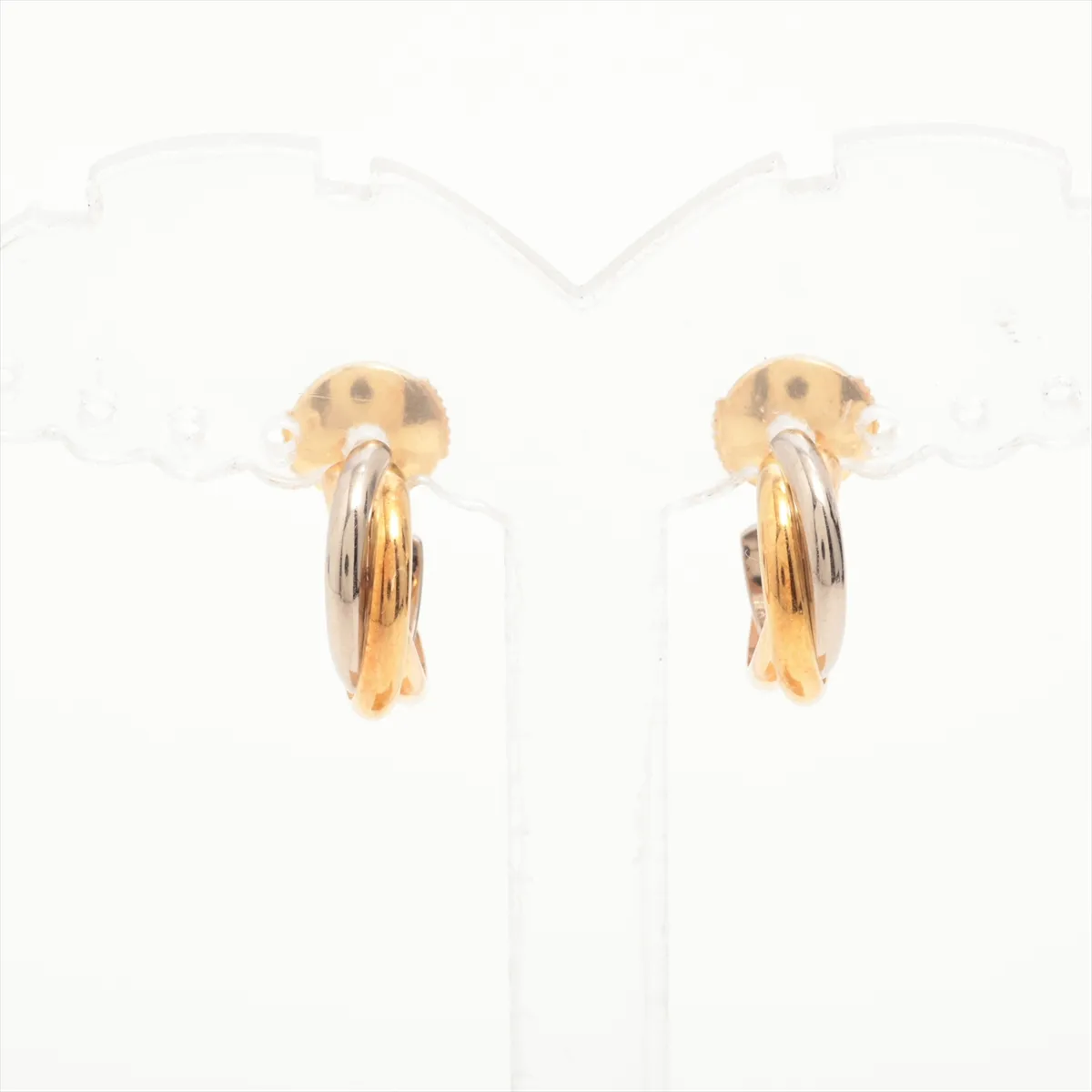 Trinity earrings 750 (YG×PG×WG) 4.5g BH4385 — view 2
