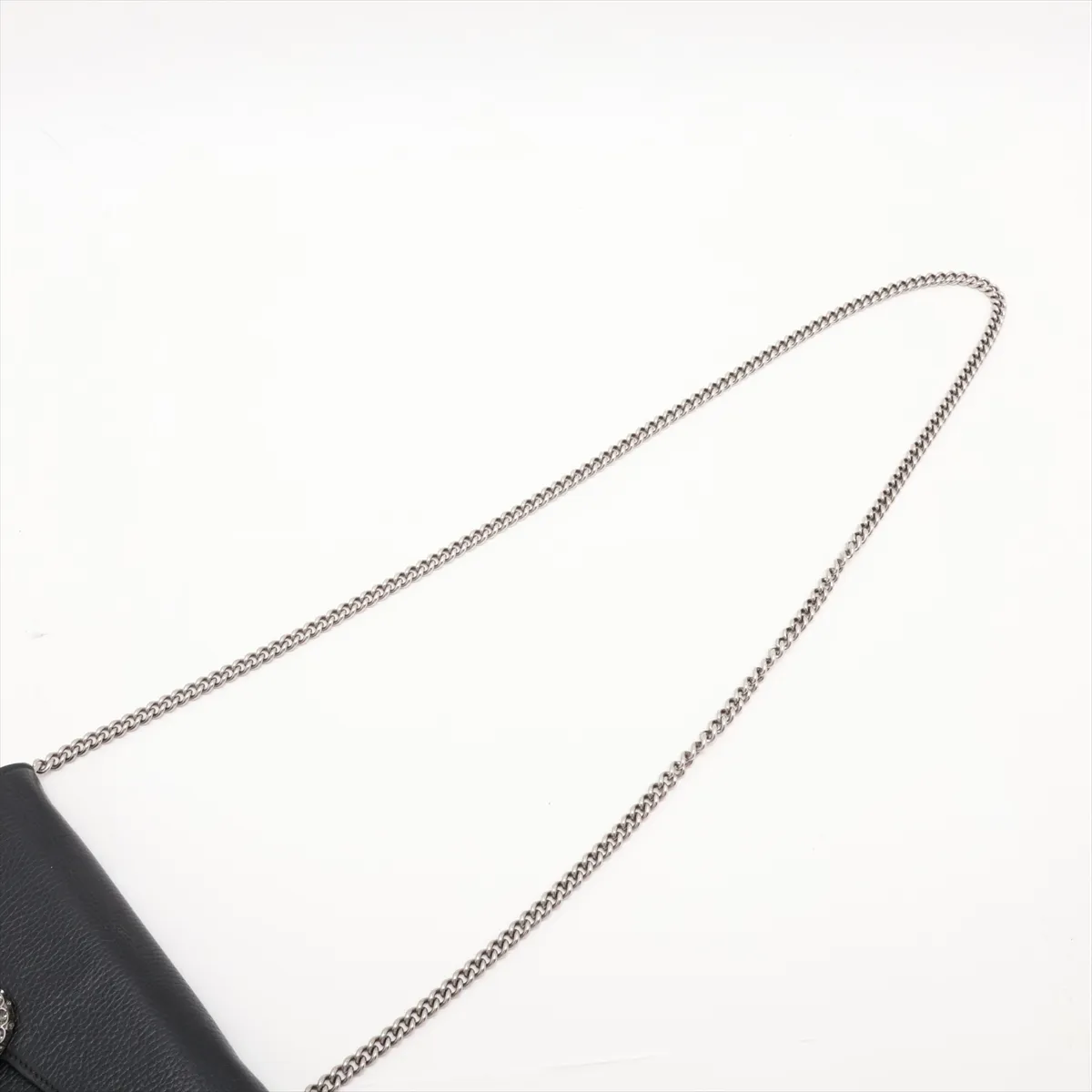 Dionysus 401231 Leather Chain Wallet, Black — view 5