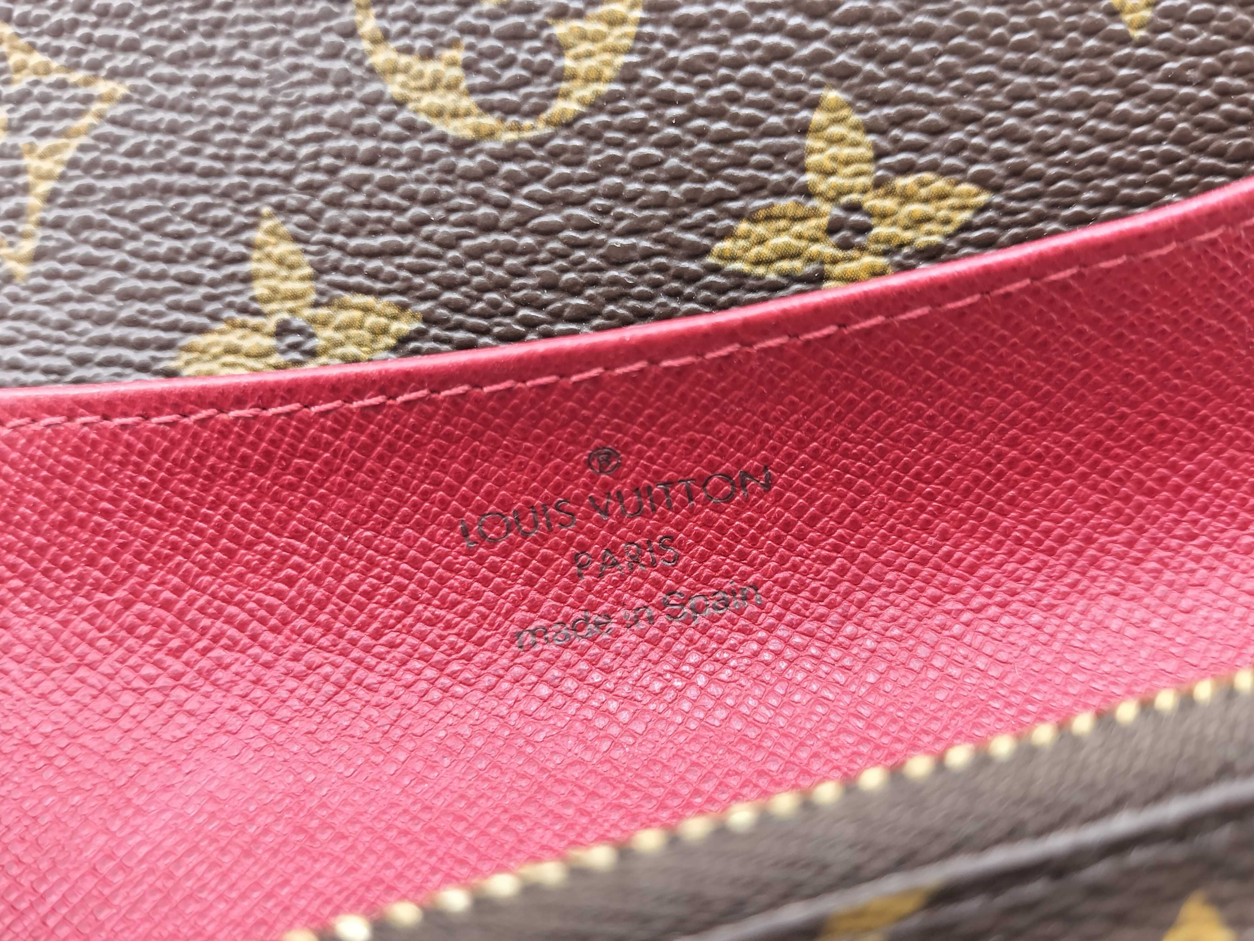 Monogram Portefeuille Emilie Fuchsia Wallet — view 11
