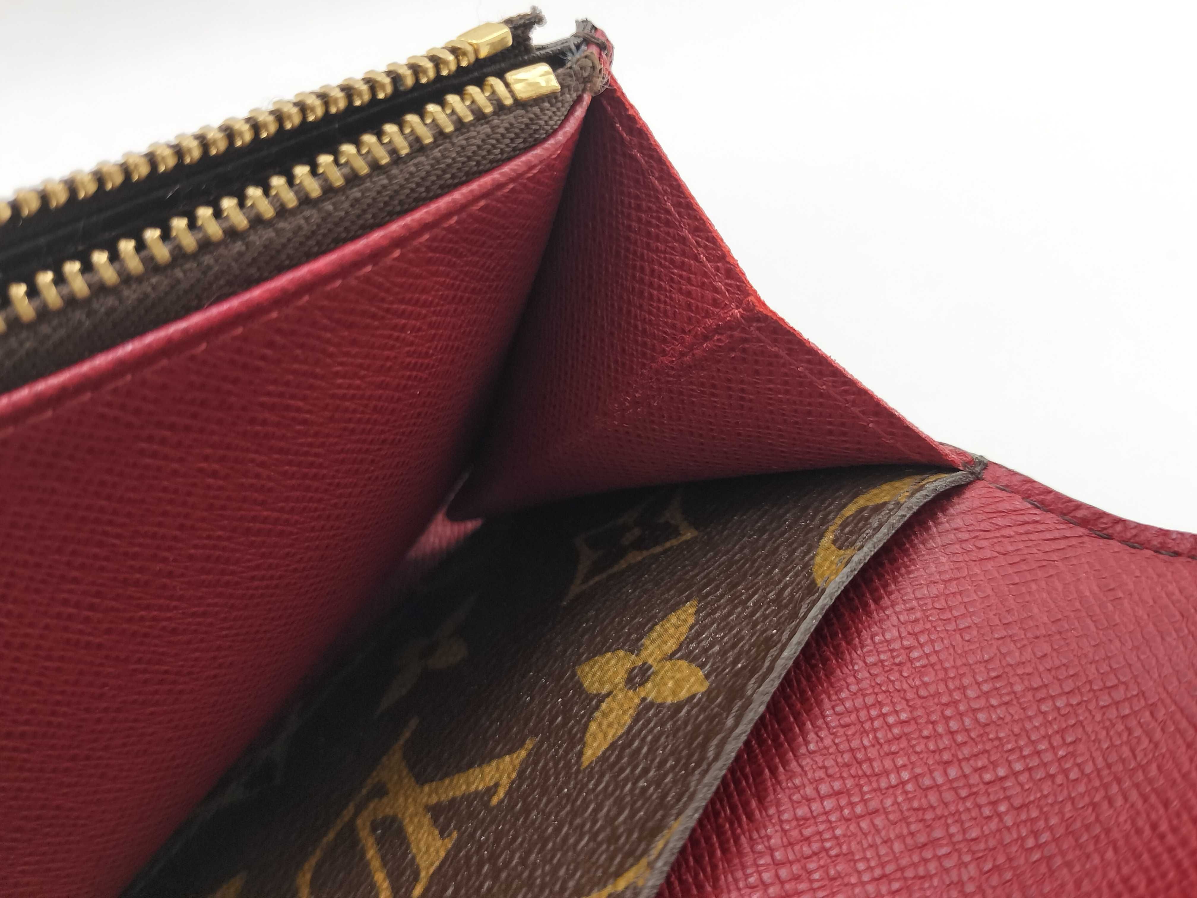 Monogram Portefeuille Emilie Fuchsia Wallet — view 15