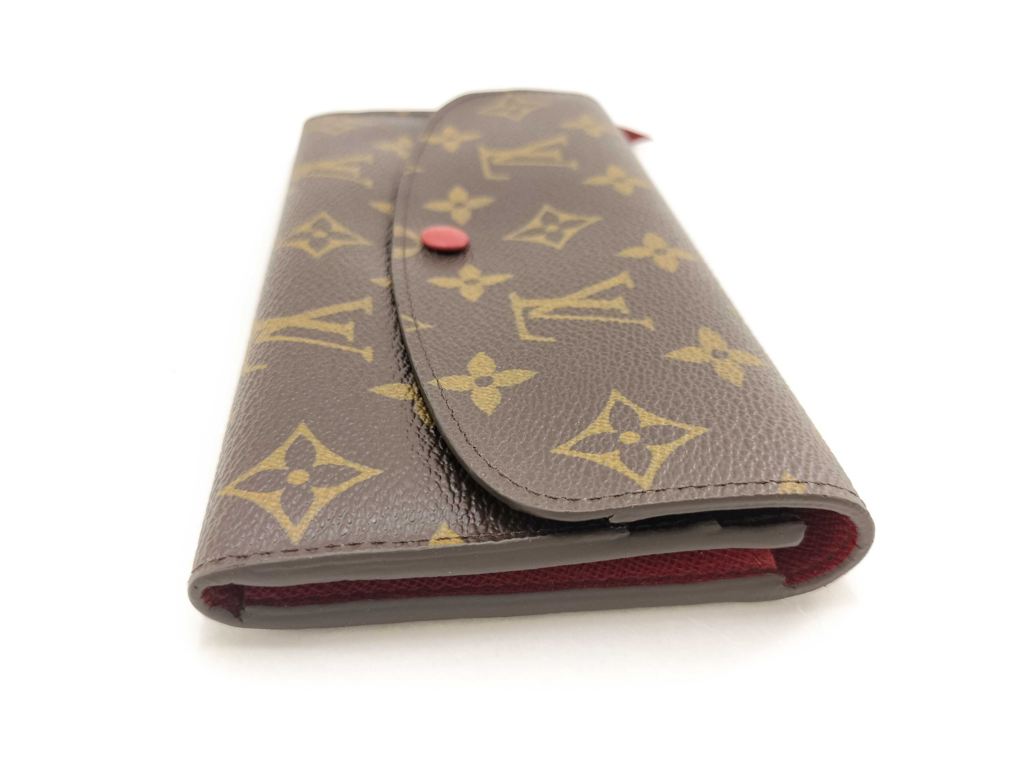 Monogram Portefeuille Emilie Fuchsia Wallet — view 3
