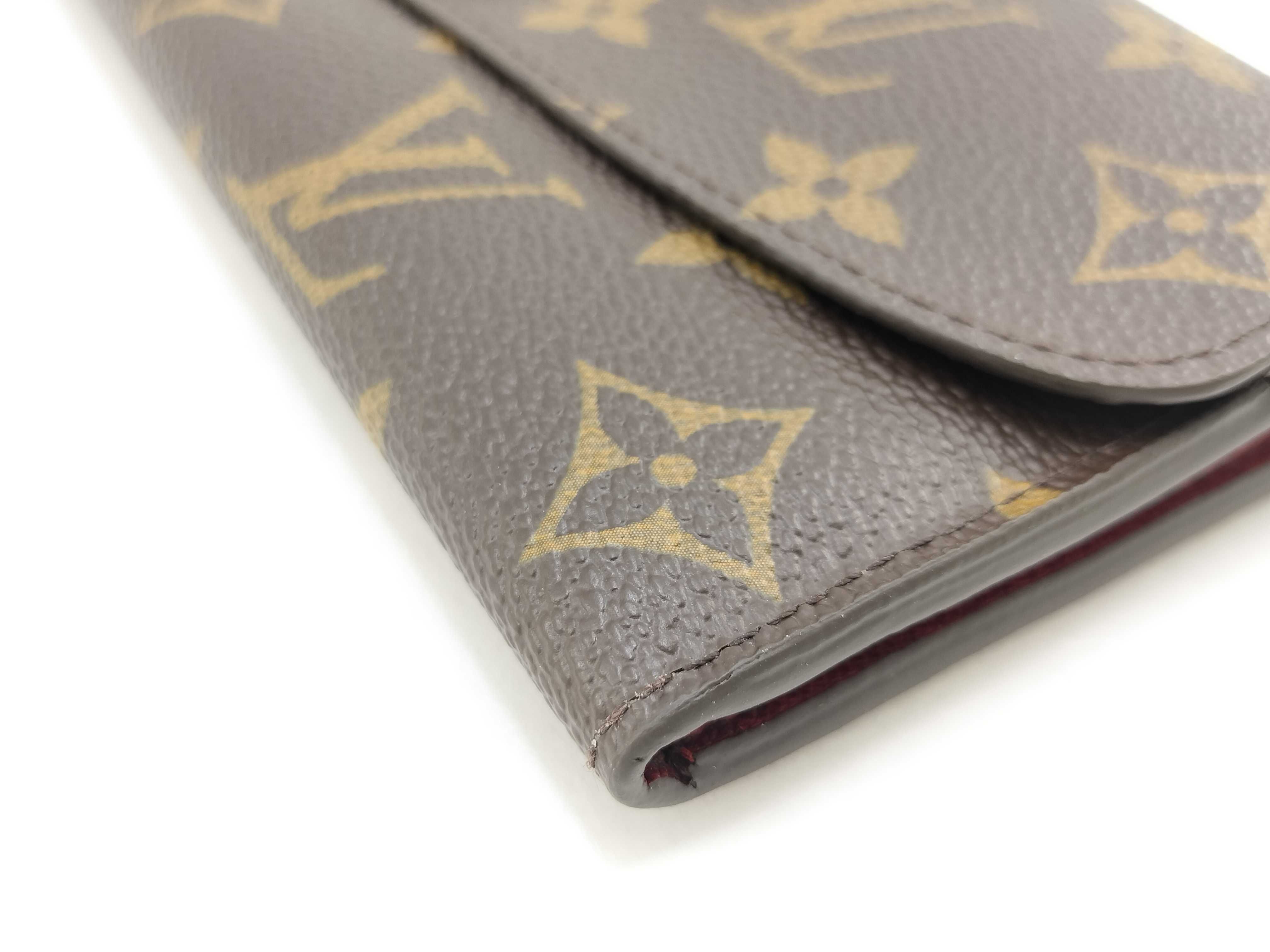 Monogram Portefeuille Emilie Fuchsia Wallet — view 4