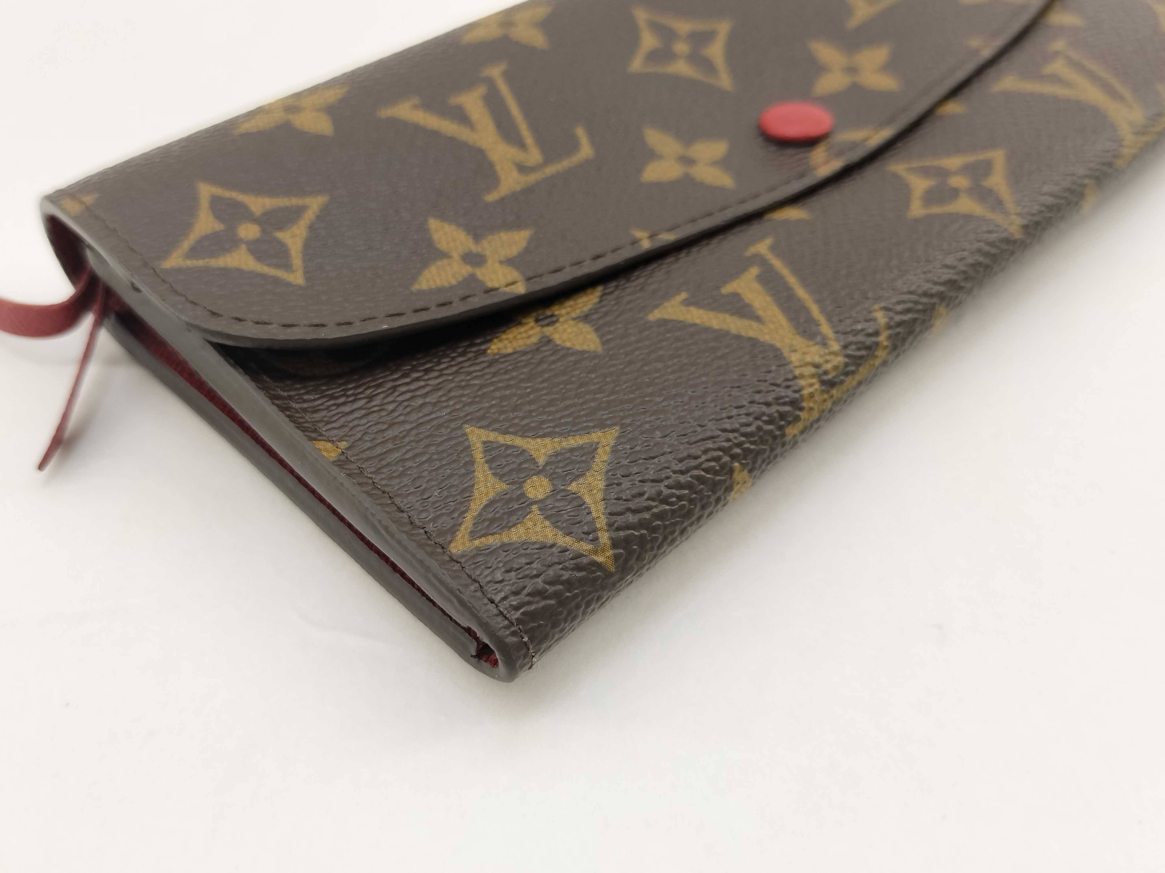 Monogram Portefeuille Emilie Fuchsia Wallet — view 6
