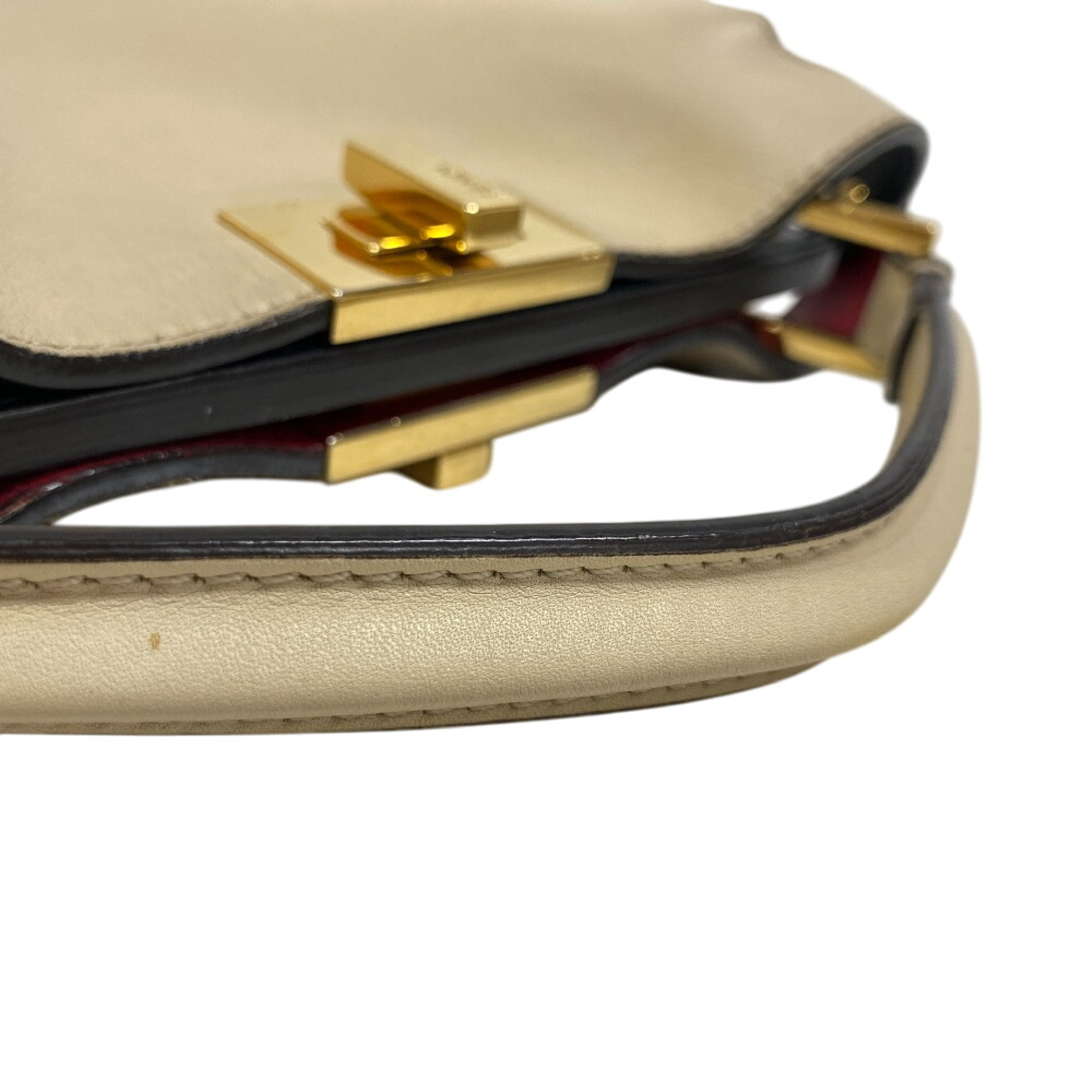 8BN302 2-Way Peekaboo Essentially Handbag Leather Women's Shoulder Bag — view 7