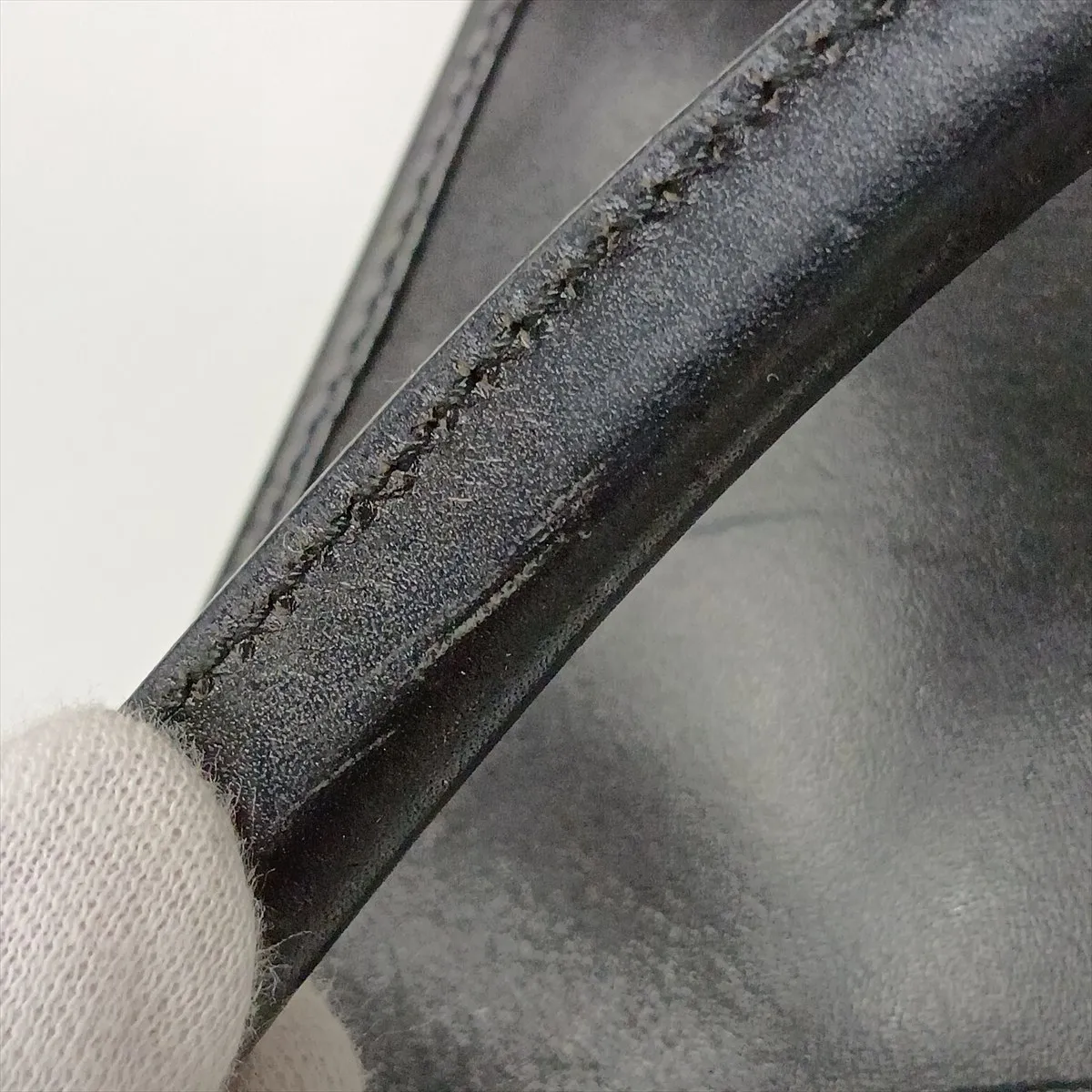 Jackie Leather Handbag, Black — view 12