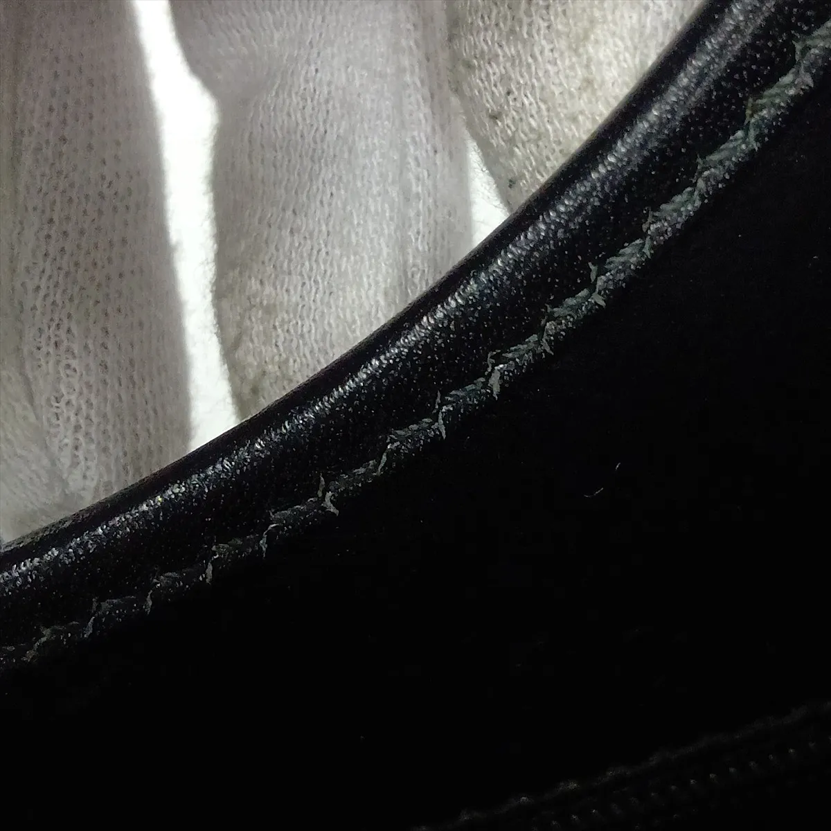 Jackie Leather Handbag, Black — view 15