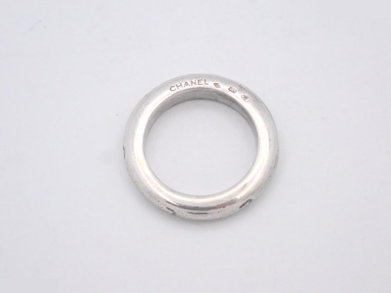 ring, logo design, sterling silver (925), 8.4g, size #14 — view 3