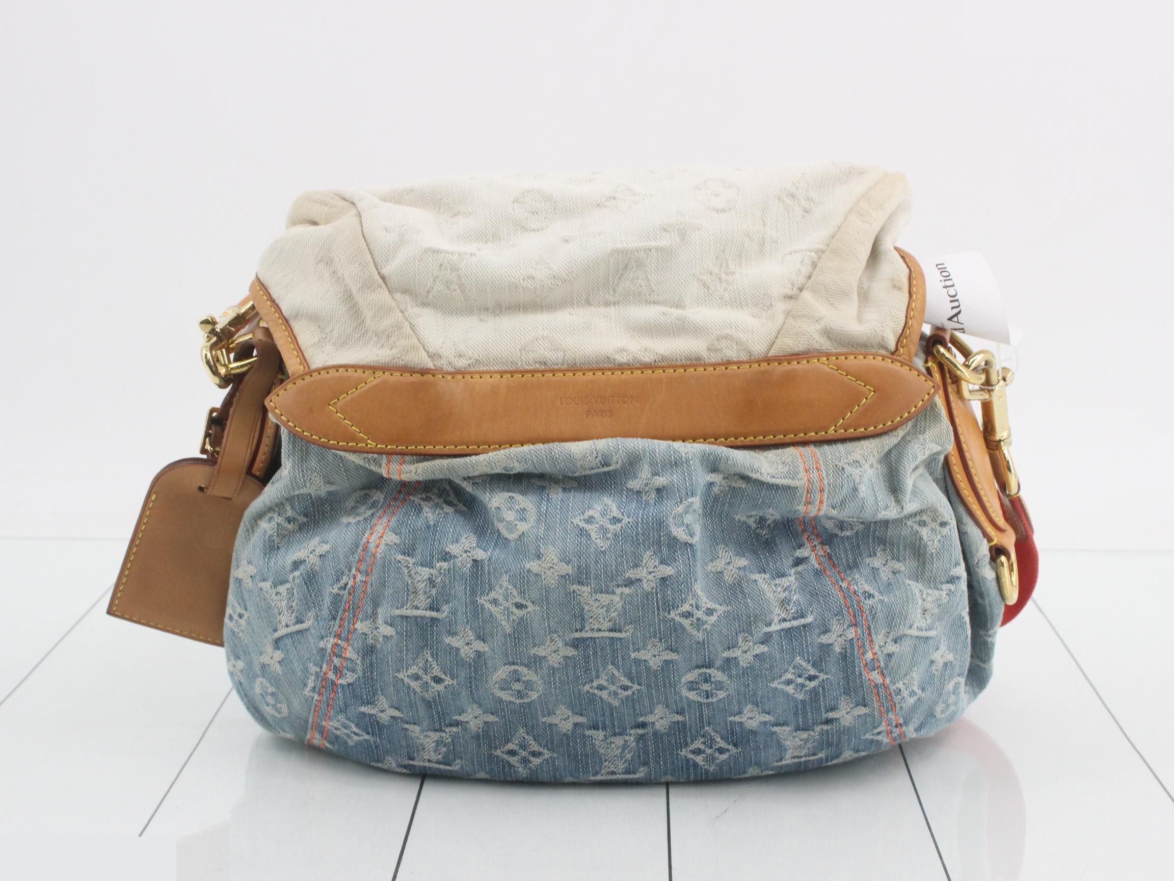 Monogram Denim Sunshine Shoulder Bag — view 2