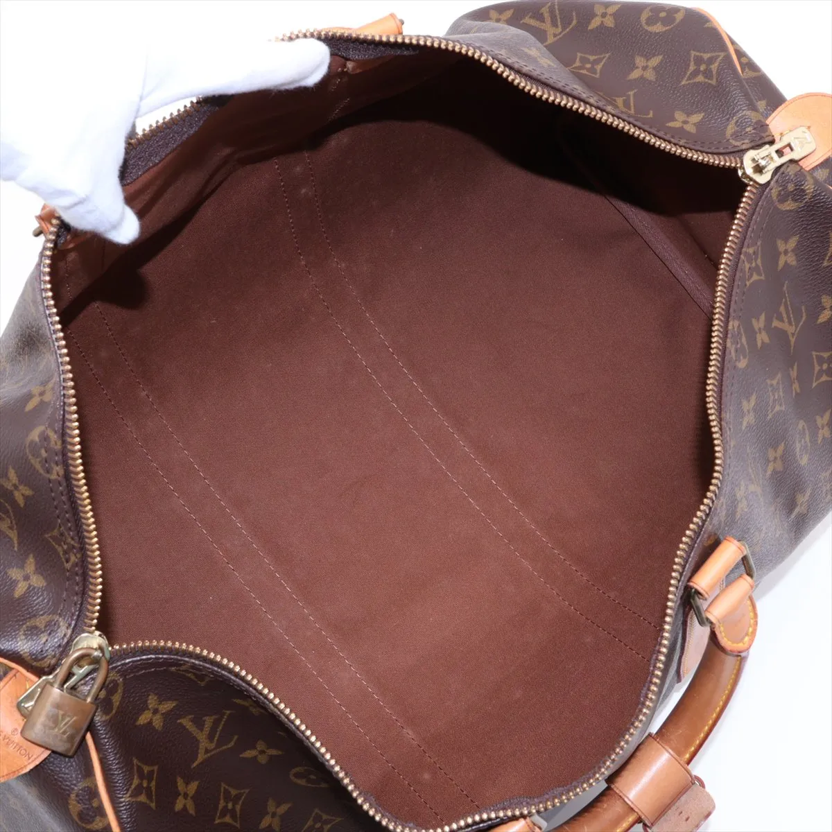 Monogram Keepall 50 M41426 MB1910 Brown — view 7