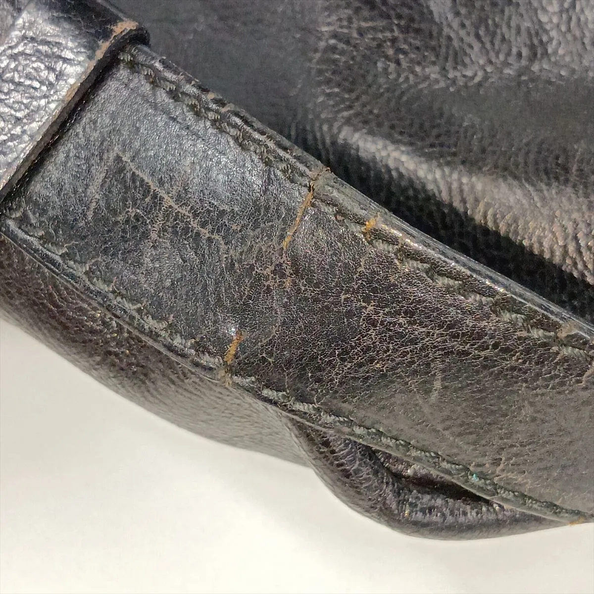 Mombasa Leather Shoulder Bag, Black — view 13