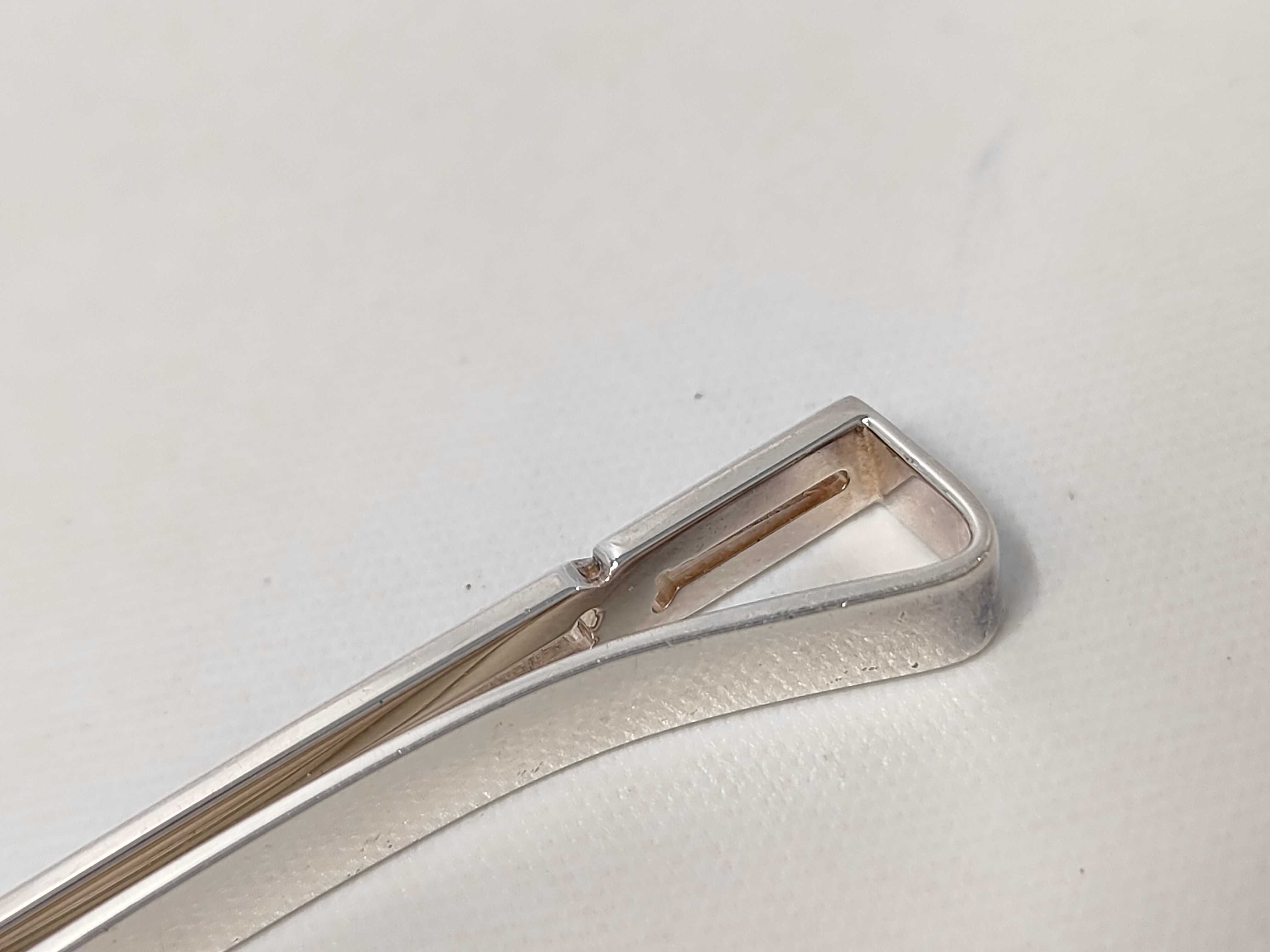 Infinity Knot Tie Clip (925 Sterling Silver) - Tie Clip & Cufflinks — view 3