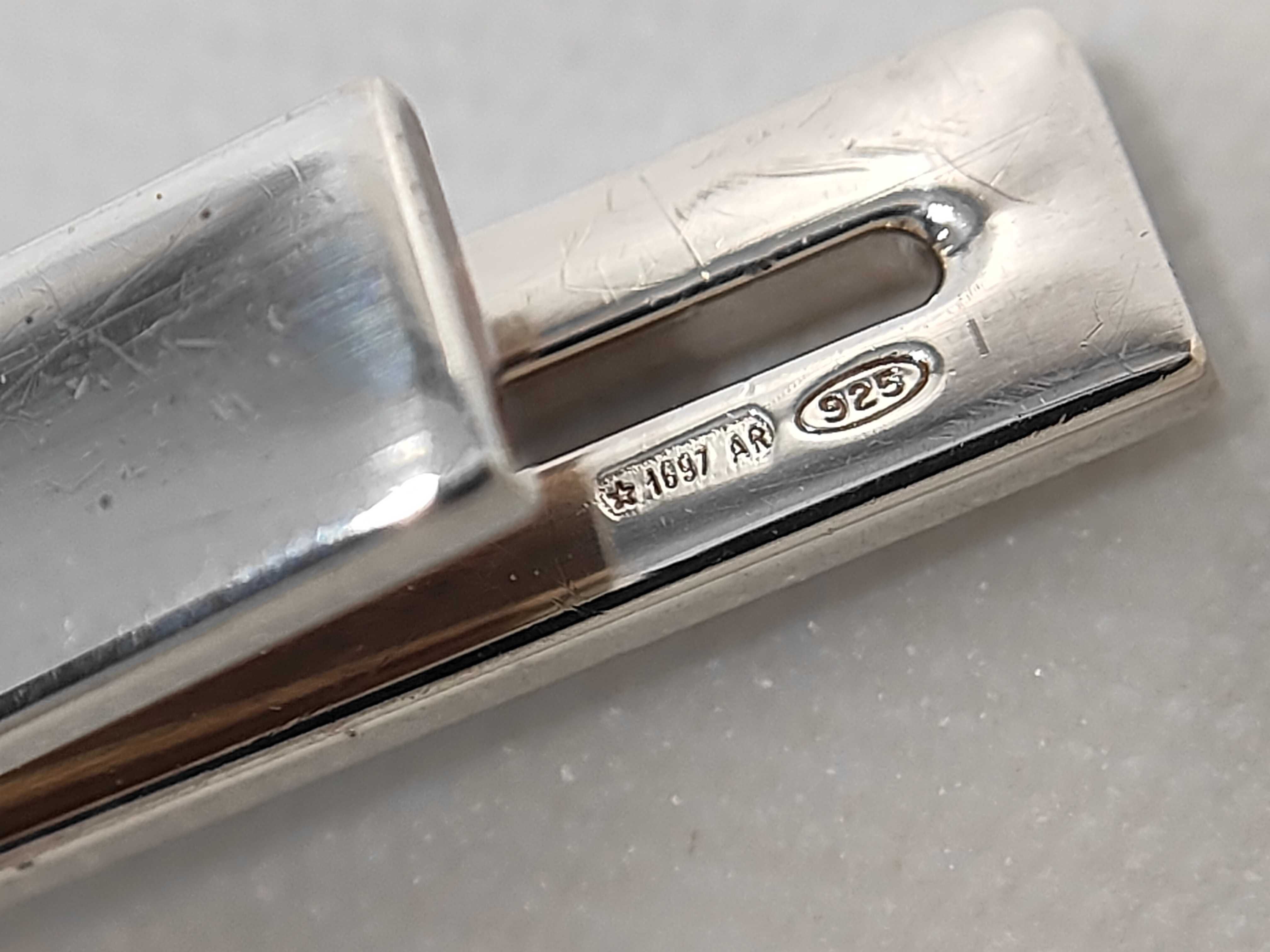 Infinity Knot Tie Clip (925 Sterling Silver) - Tie Clip & Cufflinks — view 4