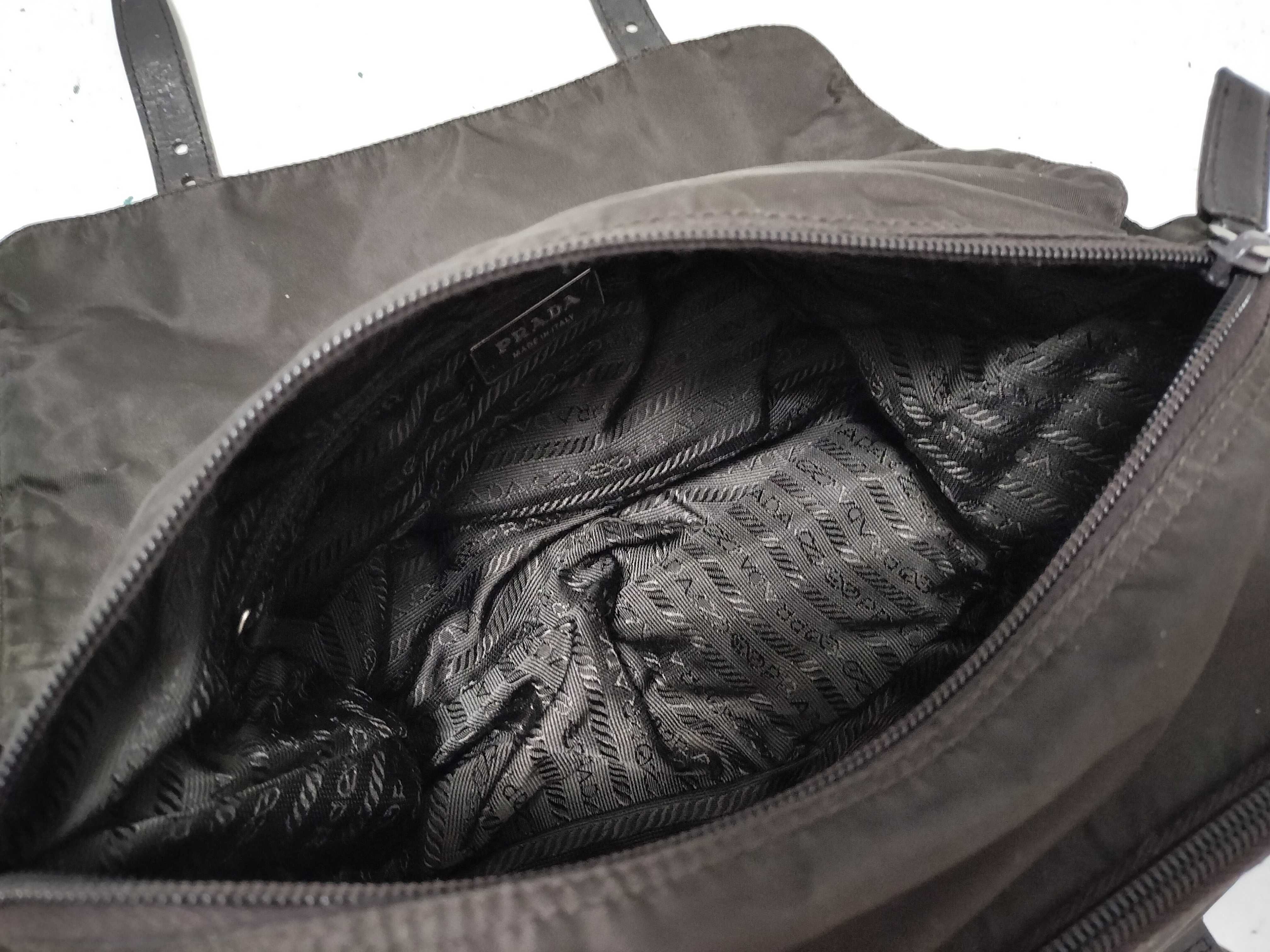 Nylon Shoulder Bag, Messenger Bag, Khaki Nylon Shoulder Bag — view 11