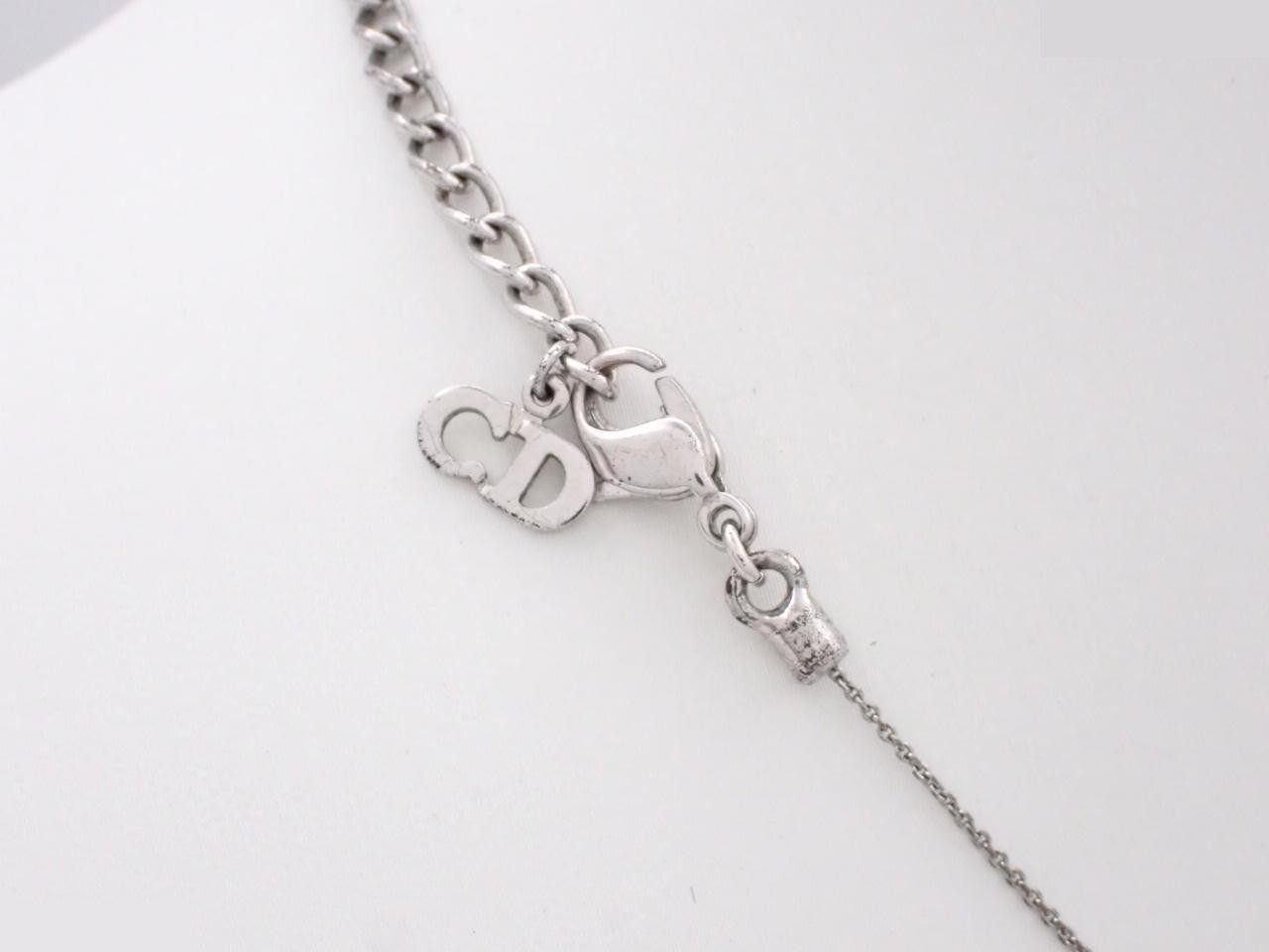 Other lines: Precious metal necklaces, logo design, silver, chain approximately 47cm. — view 2