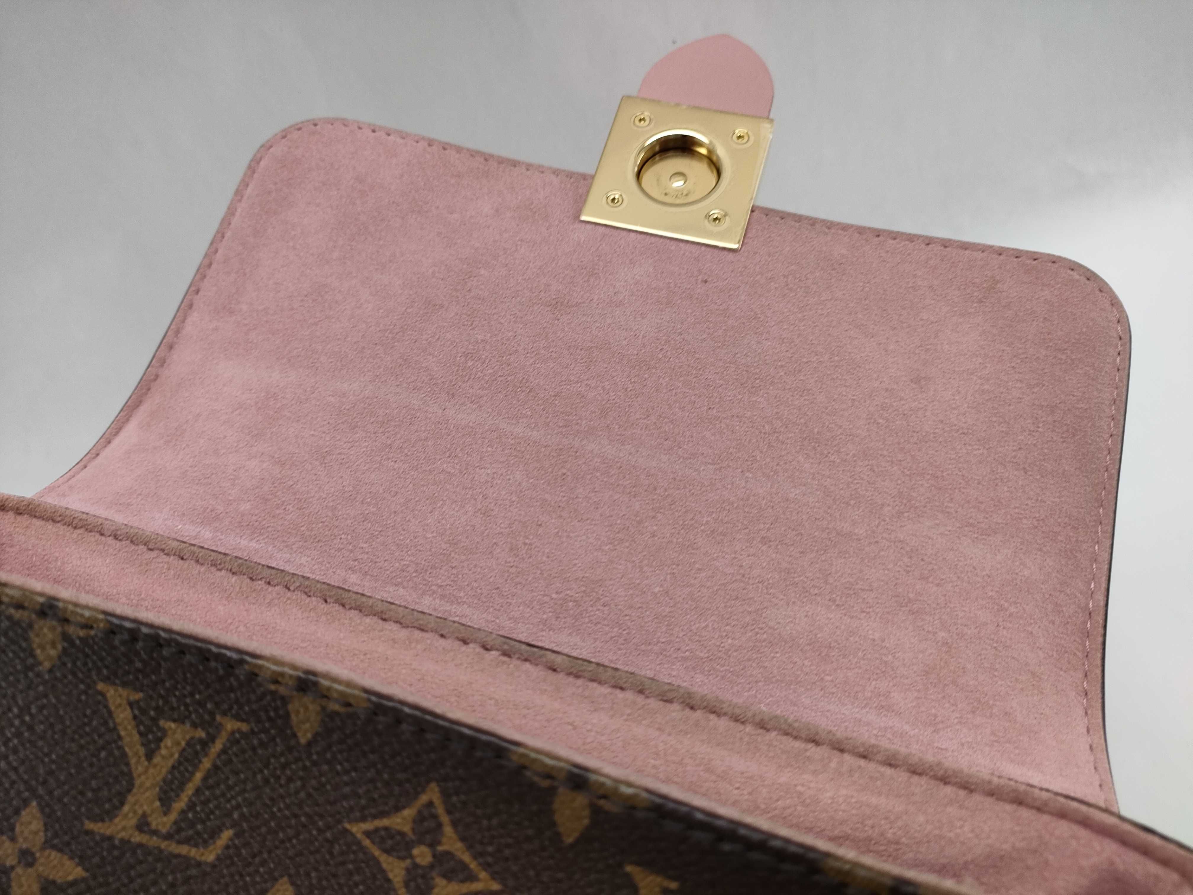 Monogram Louis Vuitton Rocky BB Monogram Rose Powder M44080 Handbag — view 8