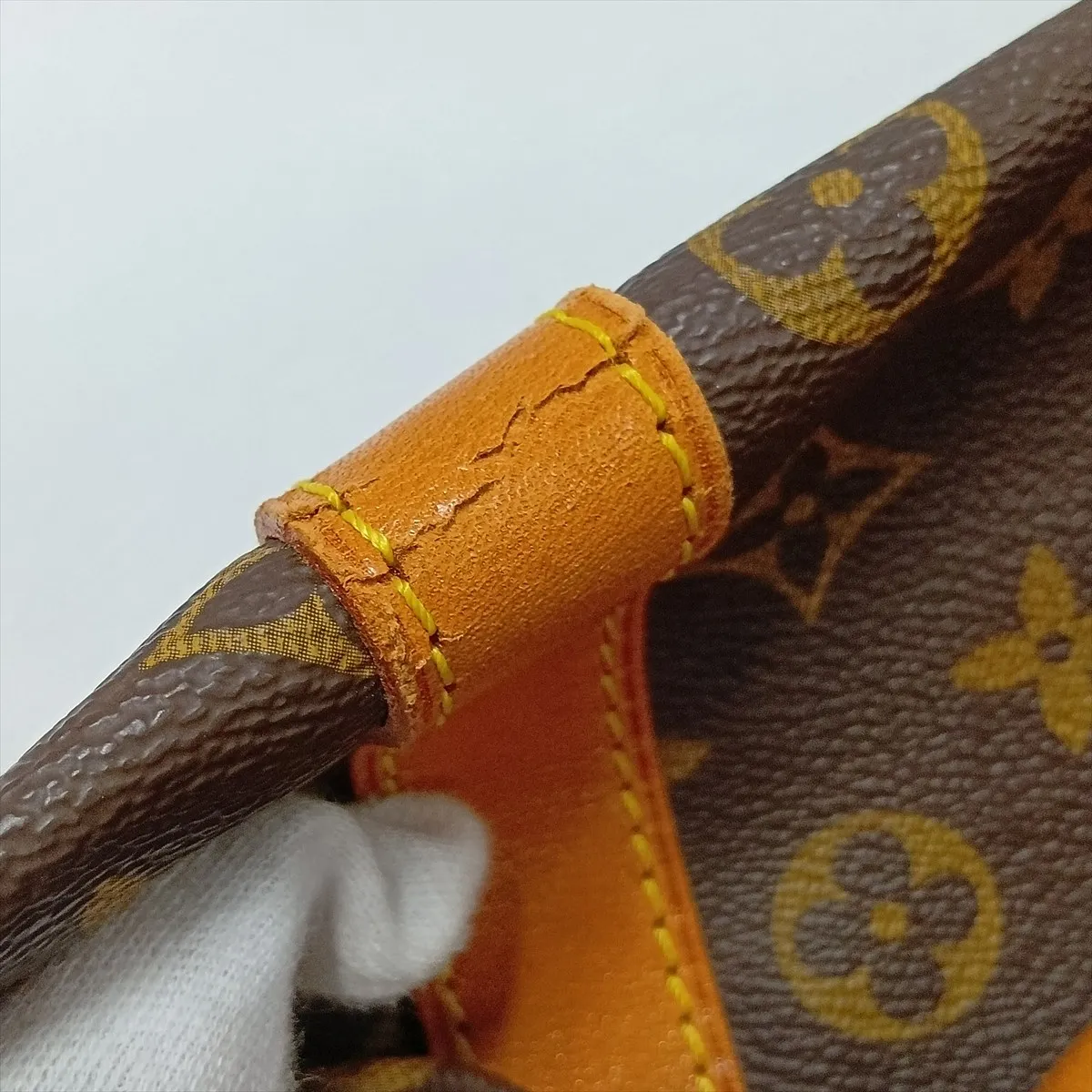 Monogram Keepall 55 M41424 SD0956 Brown, padlock lock secured. — view 11