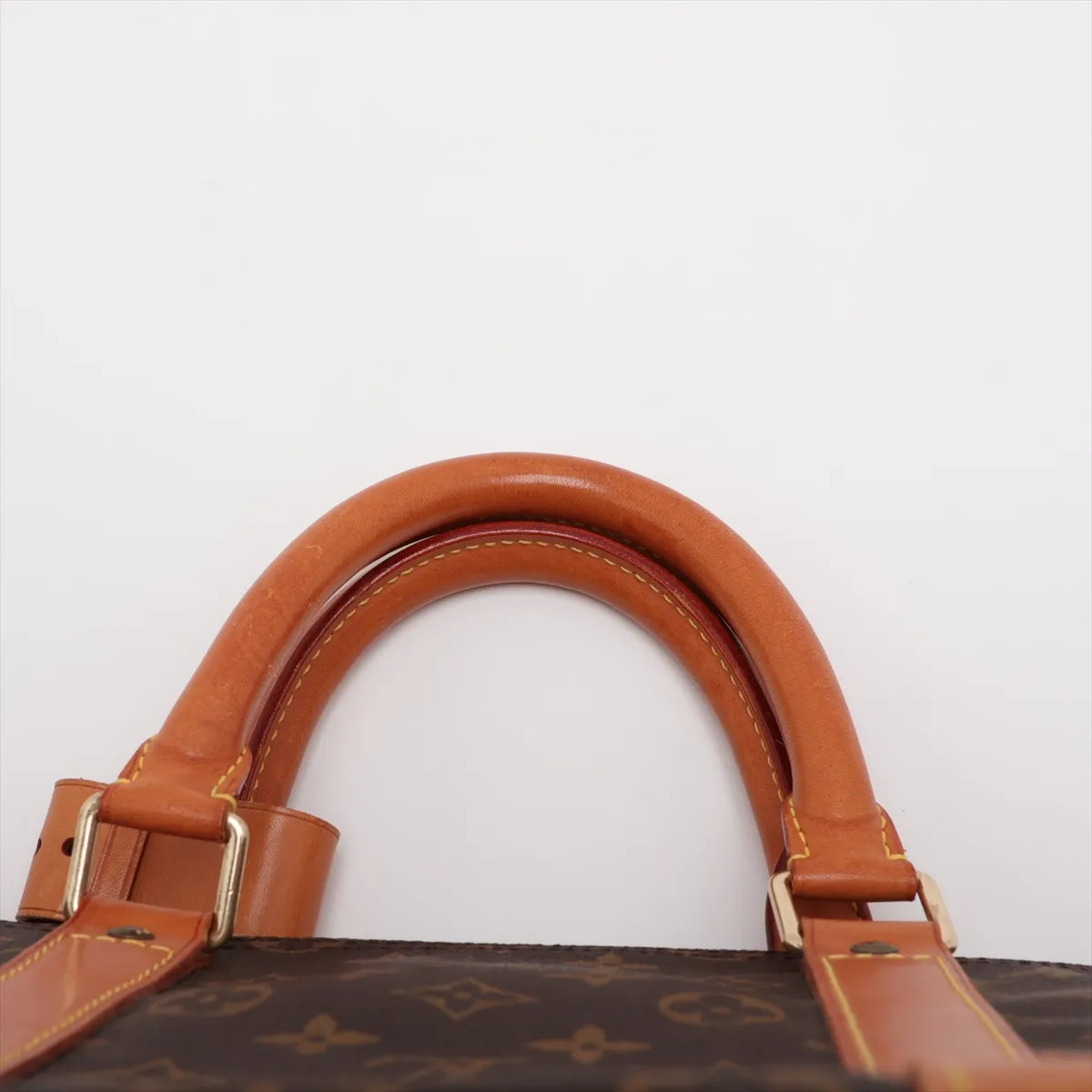 Monogram Keepall 55 M41424 SD0956 Brown, padlock lock secured. — view 6