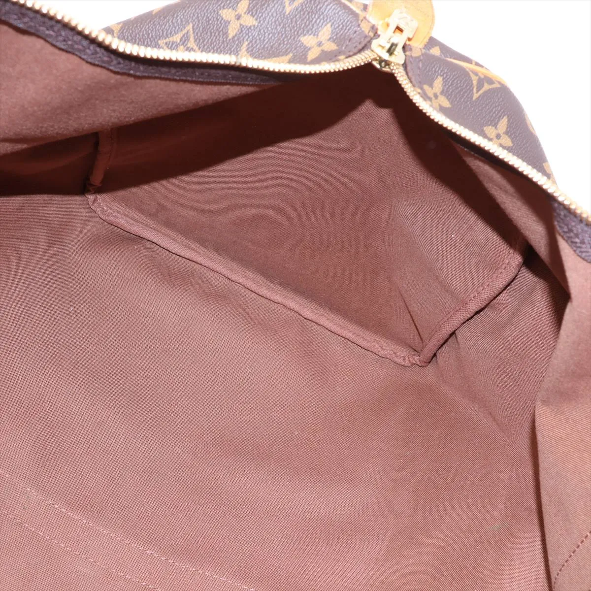 Monogram Keepall 55 M41424 SD0956 Brown, padlock lock secured. — view 8