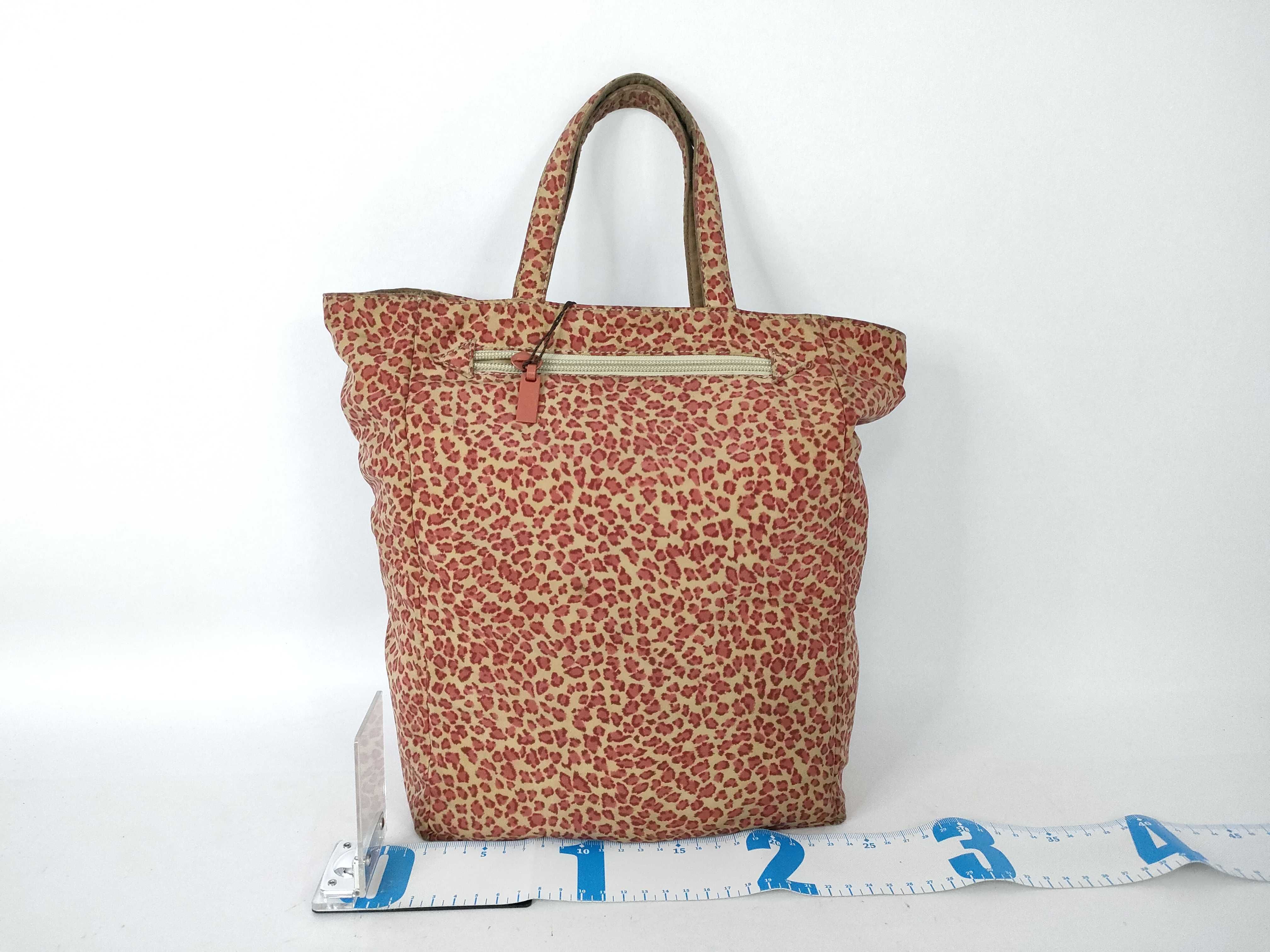 Leopard Tote Red Handbag — view 2