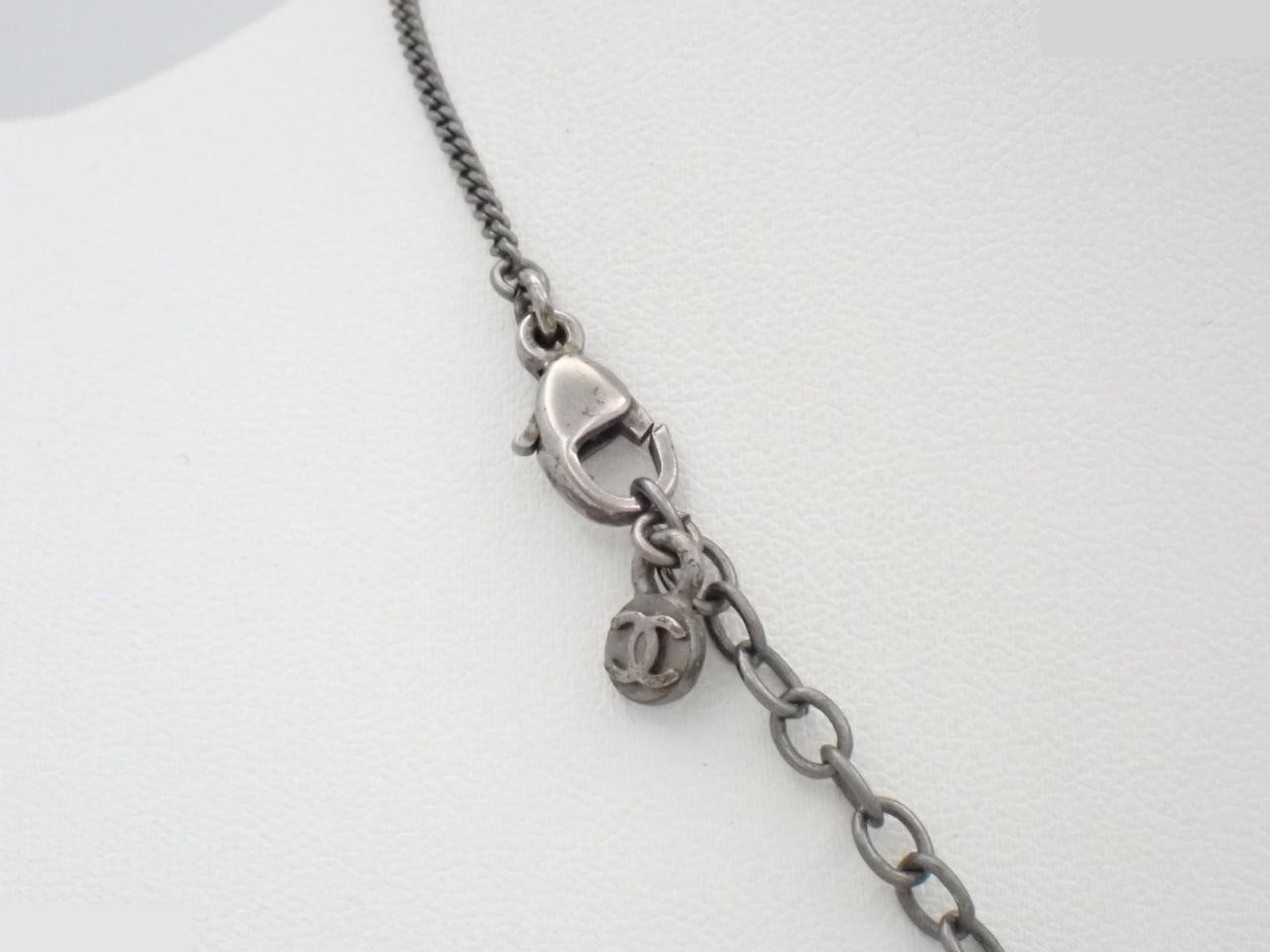 Coco Metal Color Stone 05P Necklace, Chain approx. 44cm — view 2
