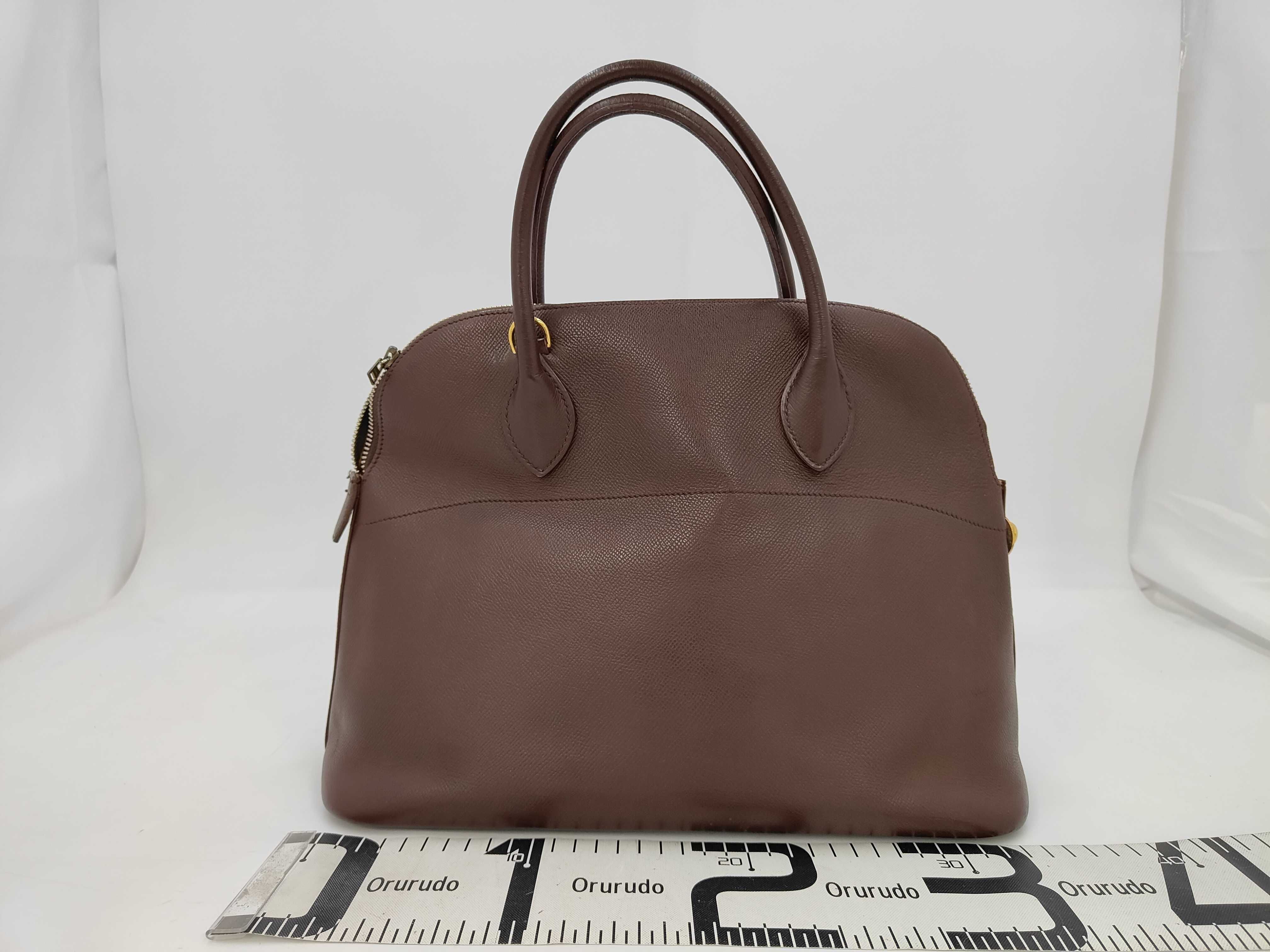 Bolide handbag, burgundy handbag — view 2