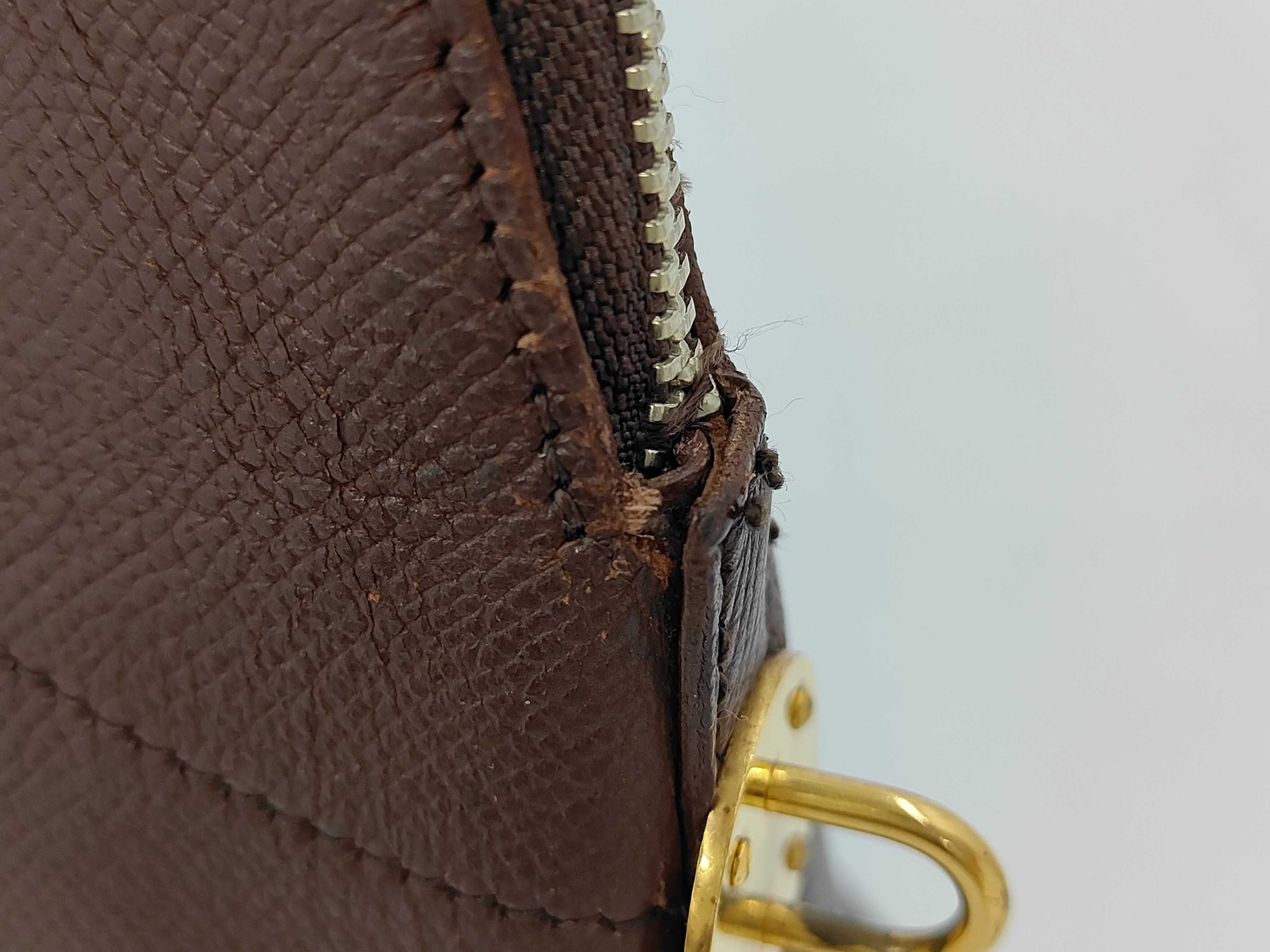 Bolide handbag, burgundy handbag — view 12