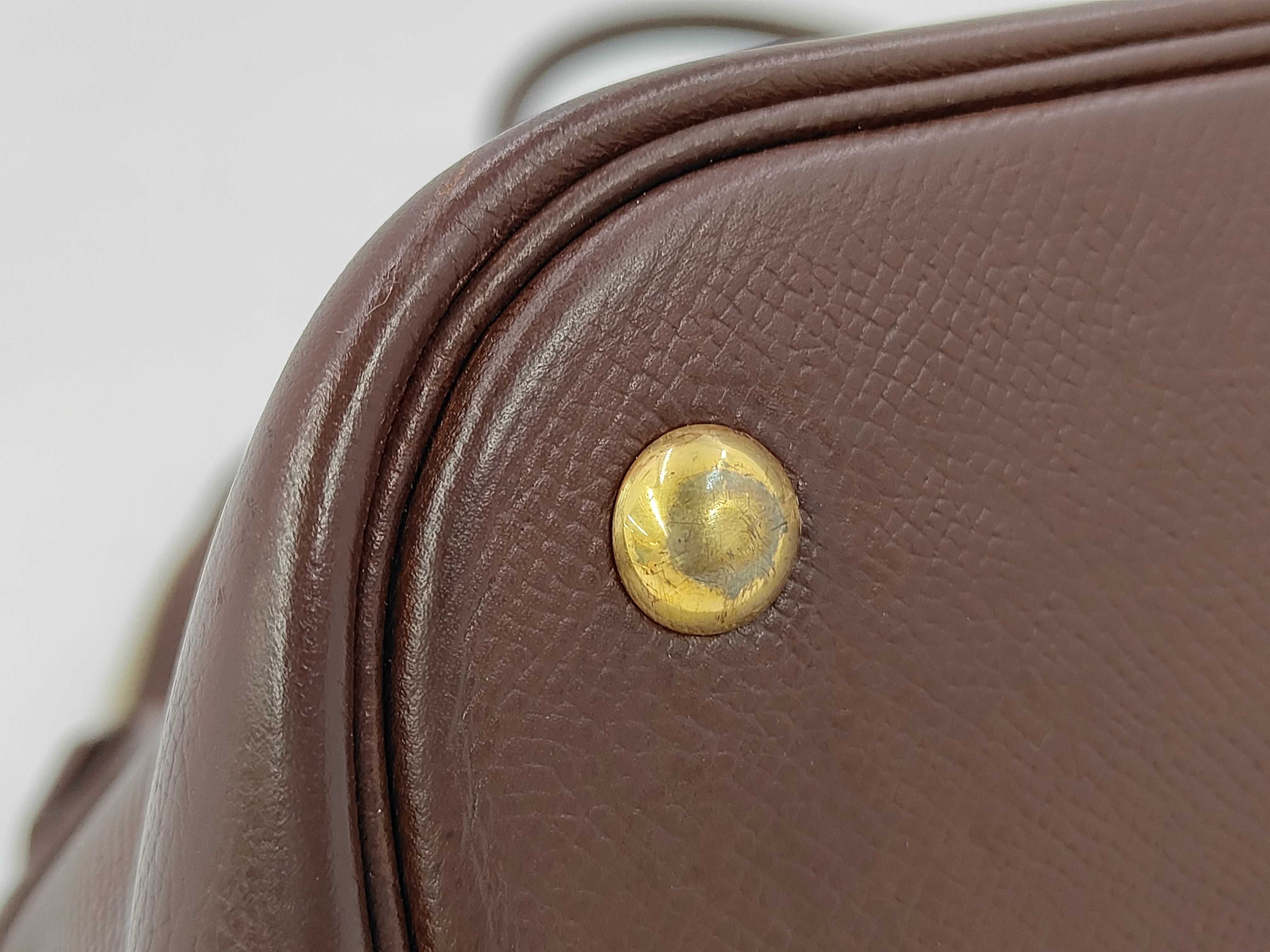 Bolide handbag, burgundy handbag — view 7