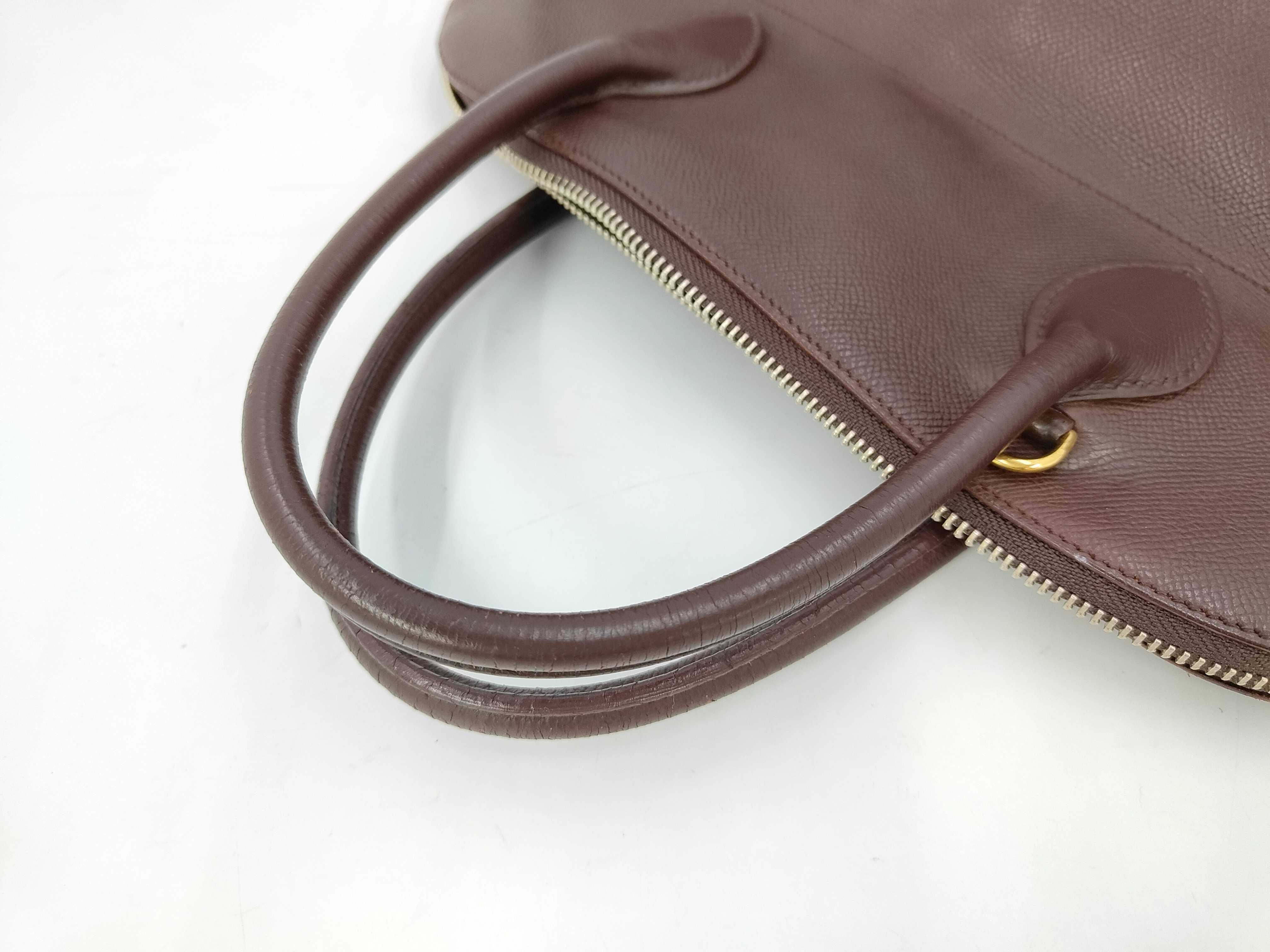 Bolide handbag, burgundy handbag — view 10