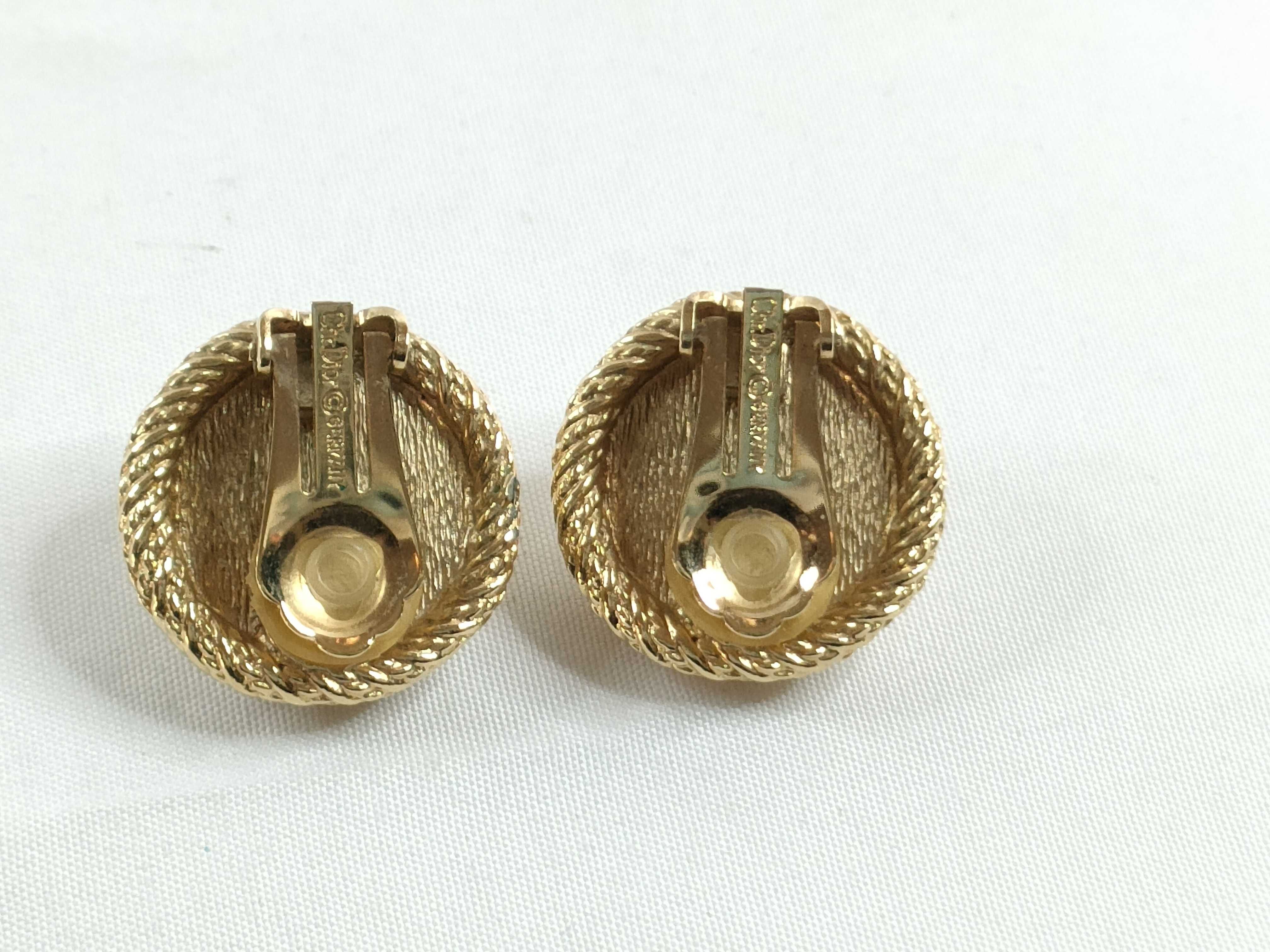 Pearl Earrings Gold Earrings — view 2