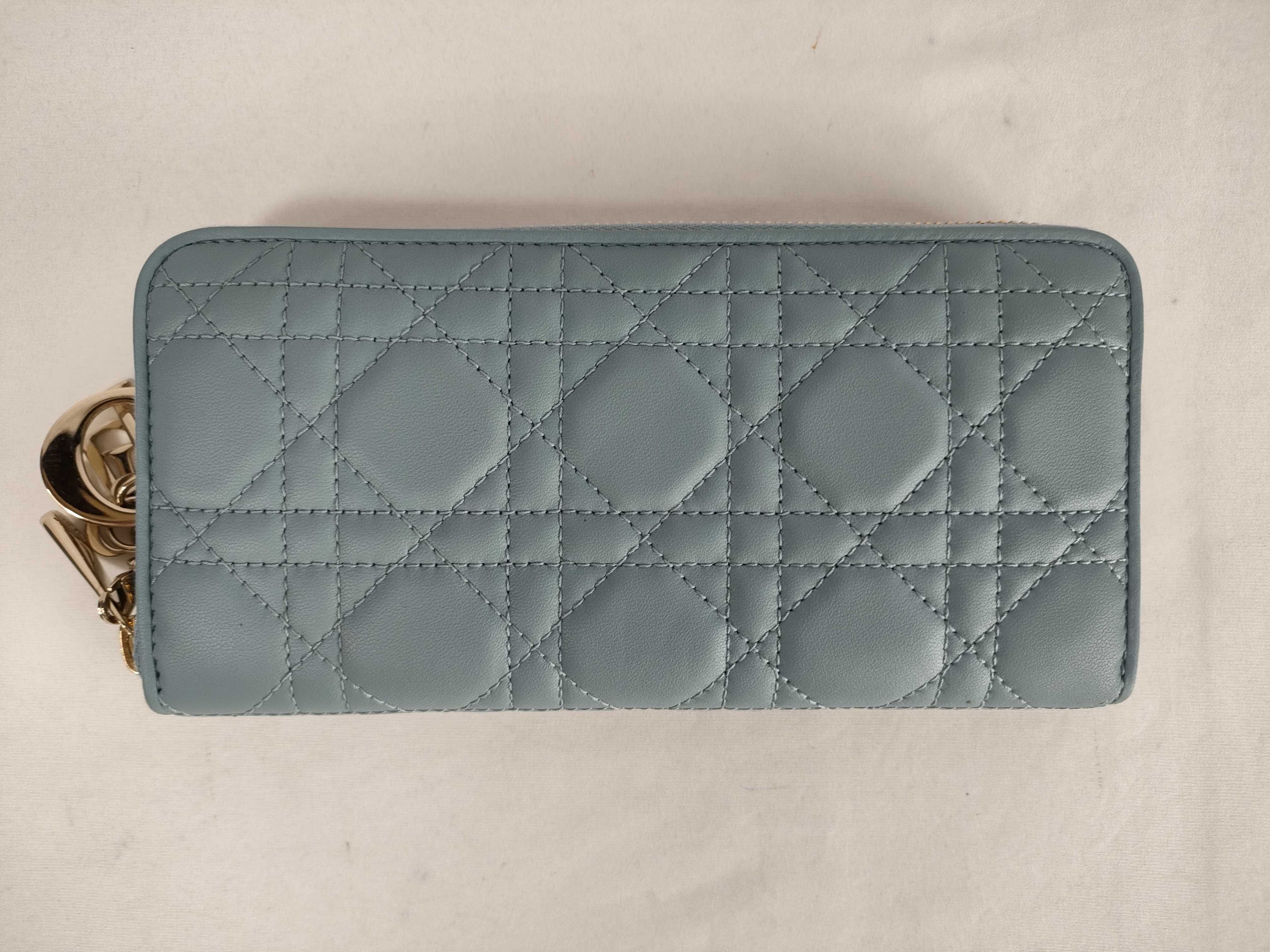 Lady Dior Long Wallet, Cannage Stitch, Lady Wallet