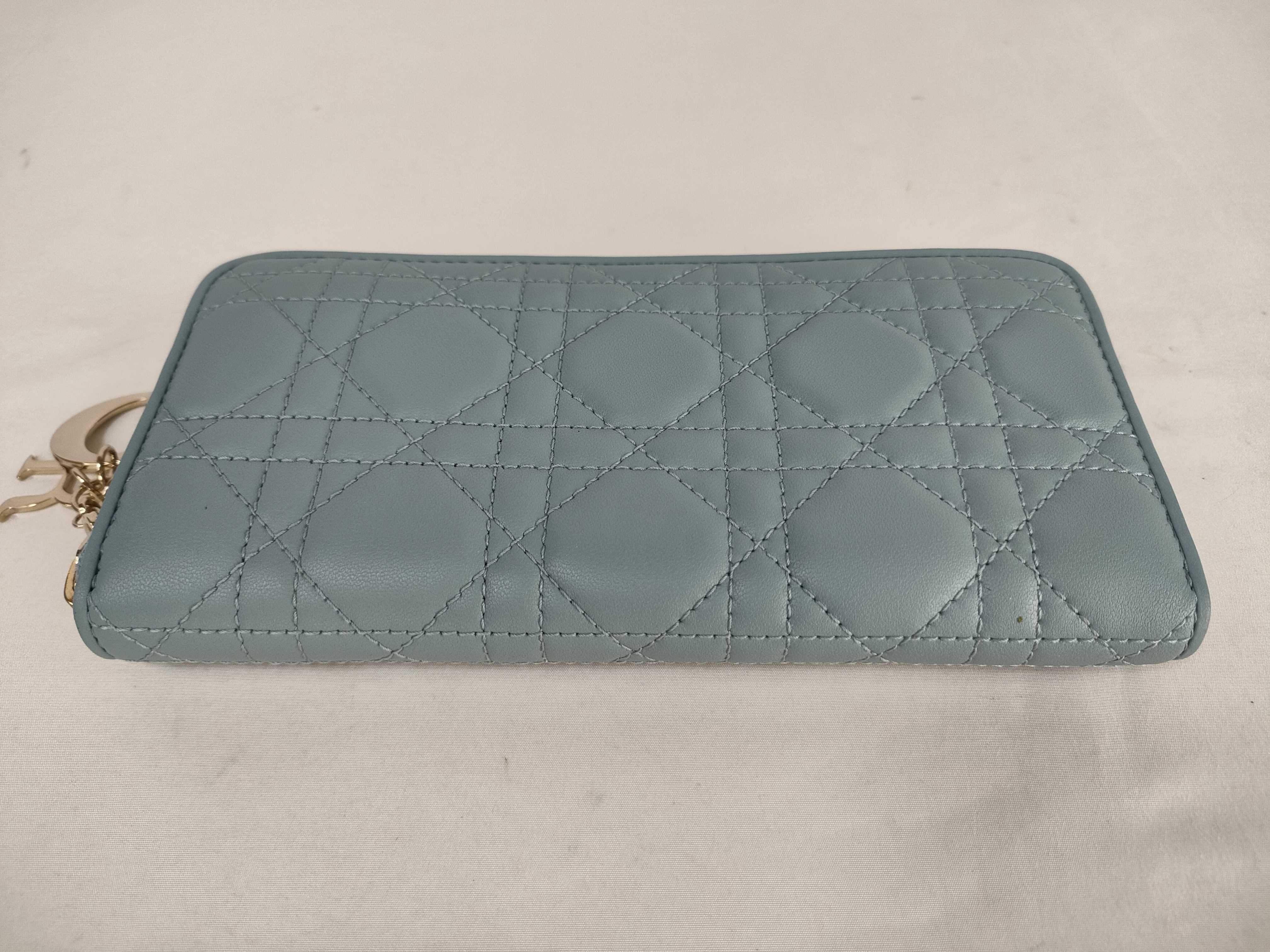 Lady Dior Long Wallet, Cannage Stitch, Lady Wallet — view 3