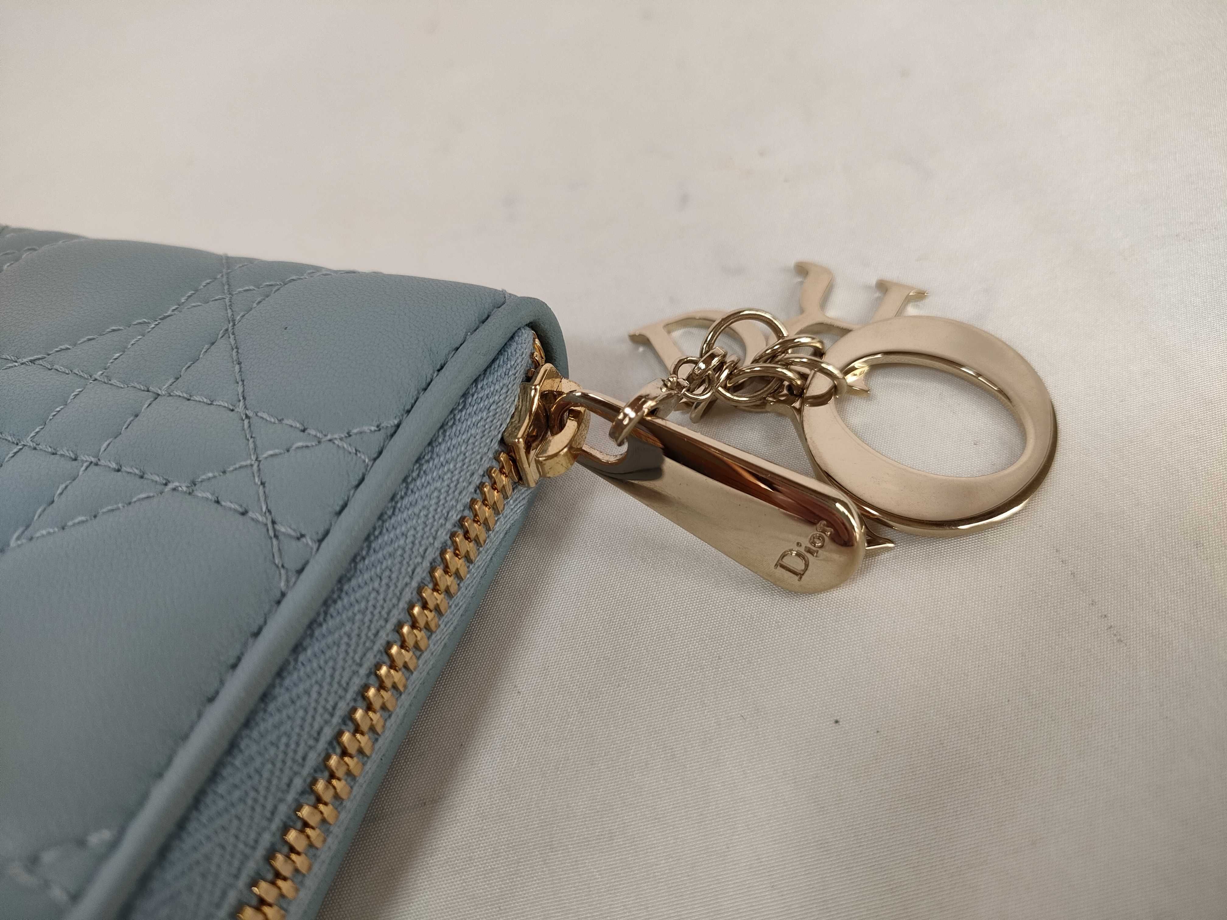 Lady Dior Long Wallet, Cannage Stitch, Lady Wallet — view 7
