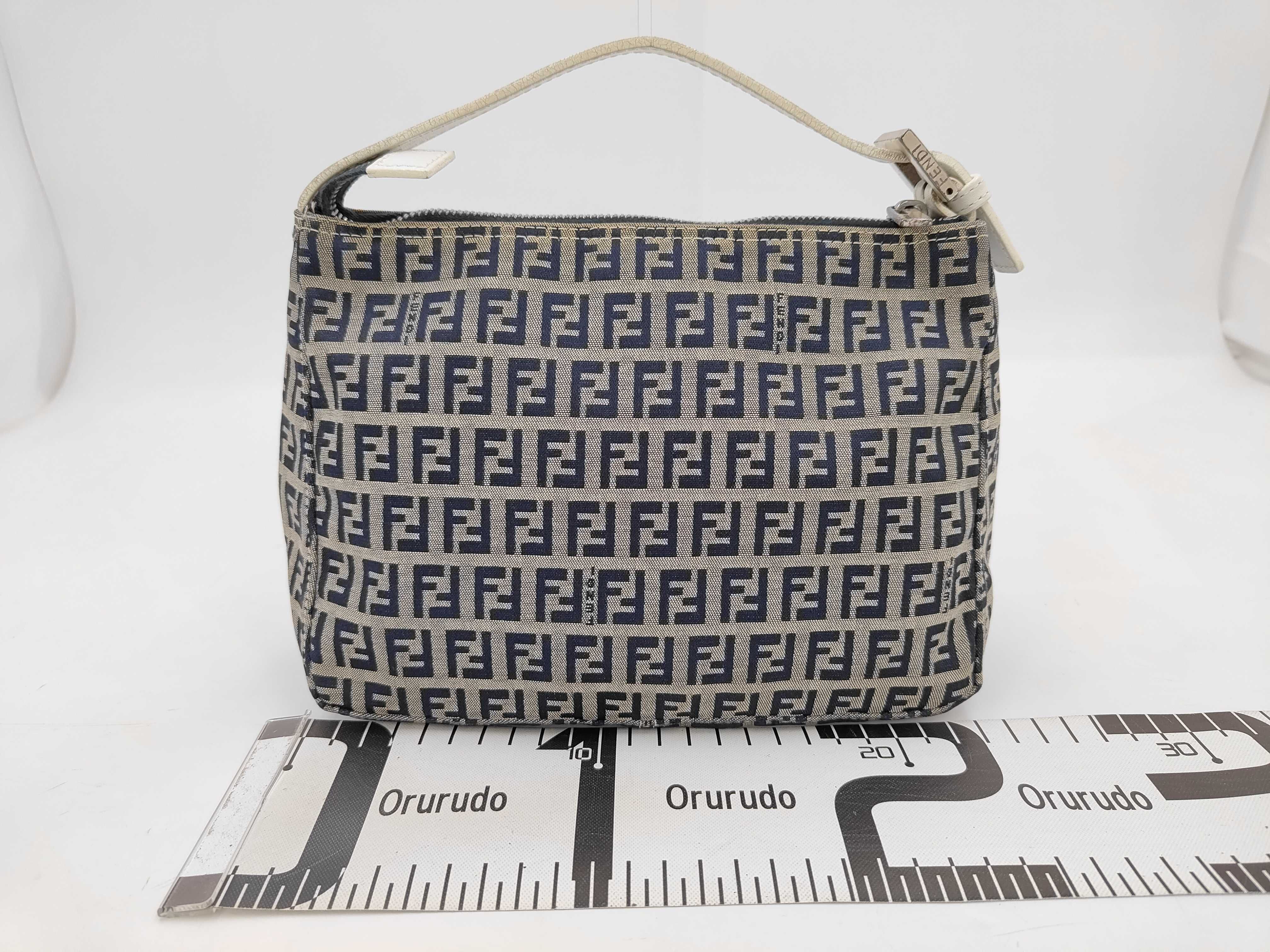 Zucca pattern Zucchino pattern accessory pouch handbag — view 2