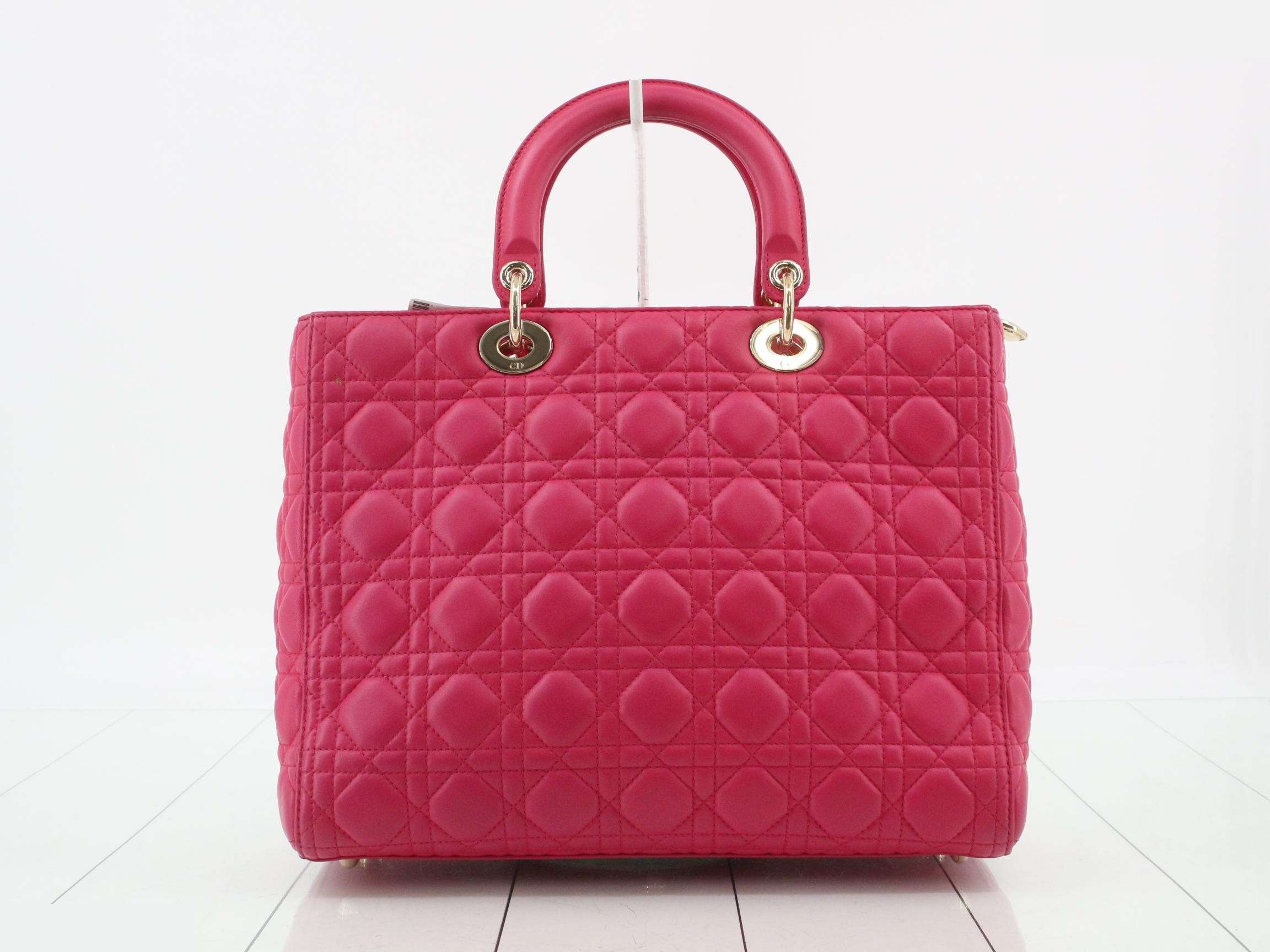 Lady Dior Cannage 2-Way Handbag — view 2