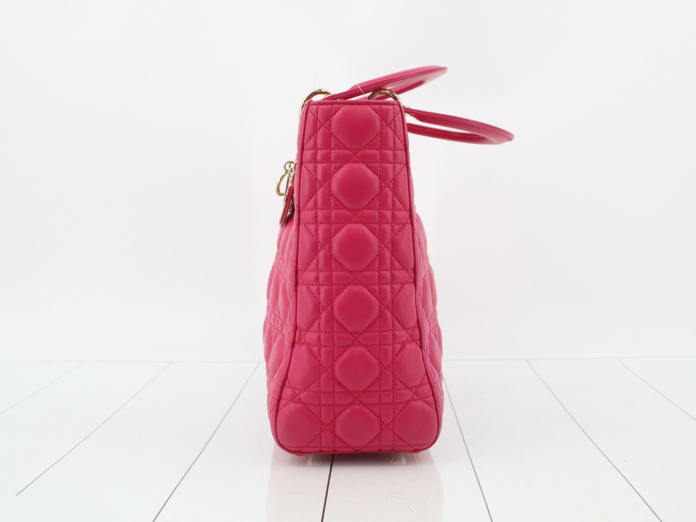 Lady Dior Cannage 2-Way Handbag — view 3