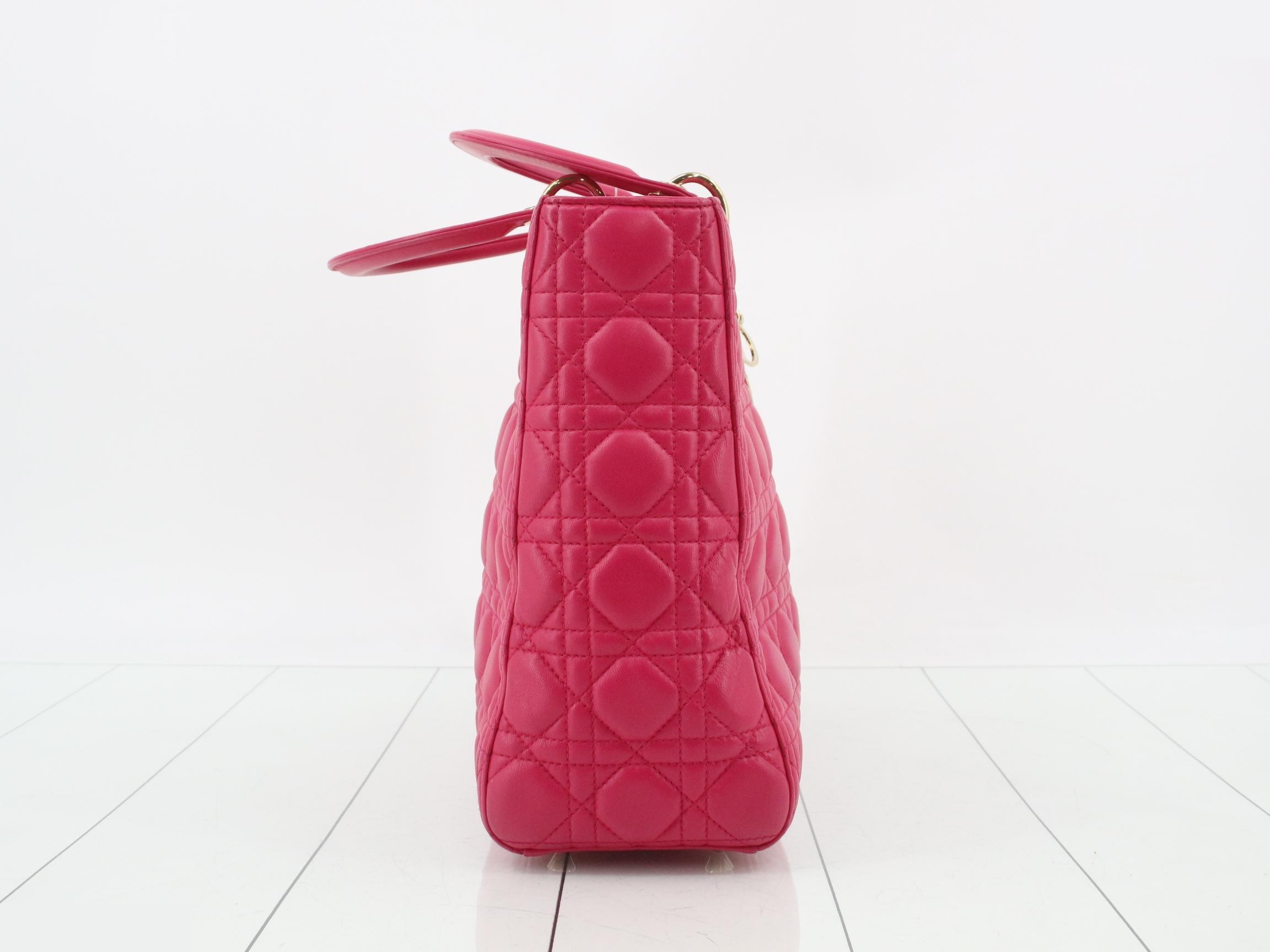 Lady Dior Cannage 2-Way Handbag — view 4