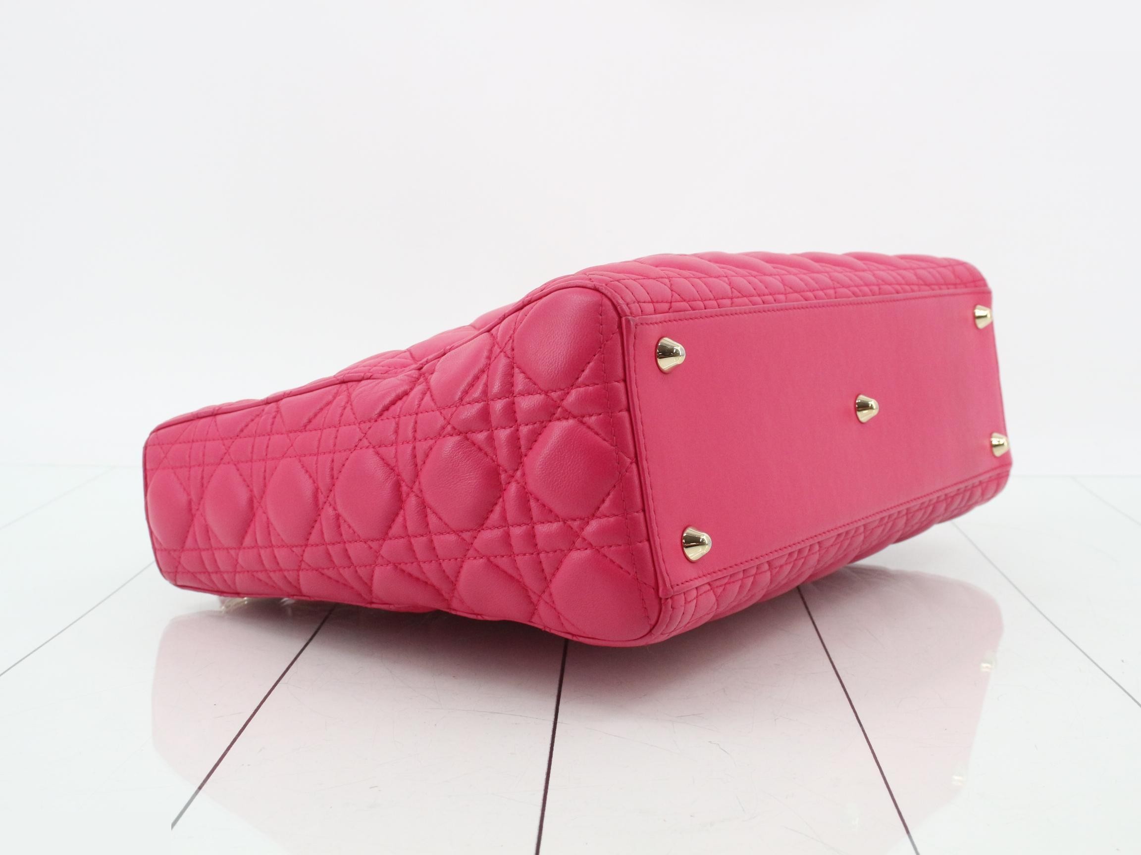 Lady Dior Cannage 2-Way Handbag — view 5