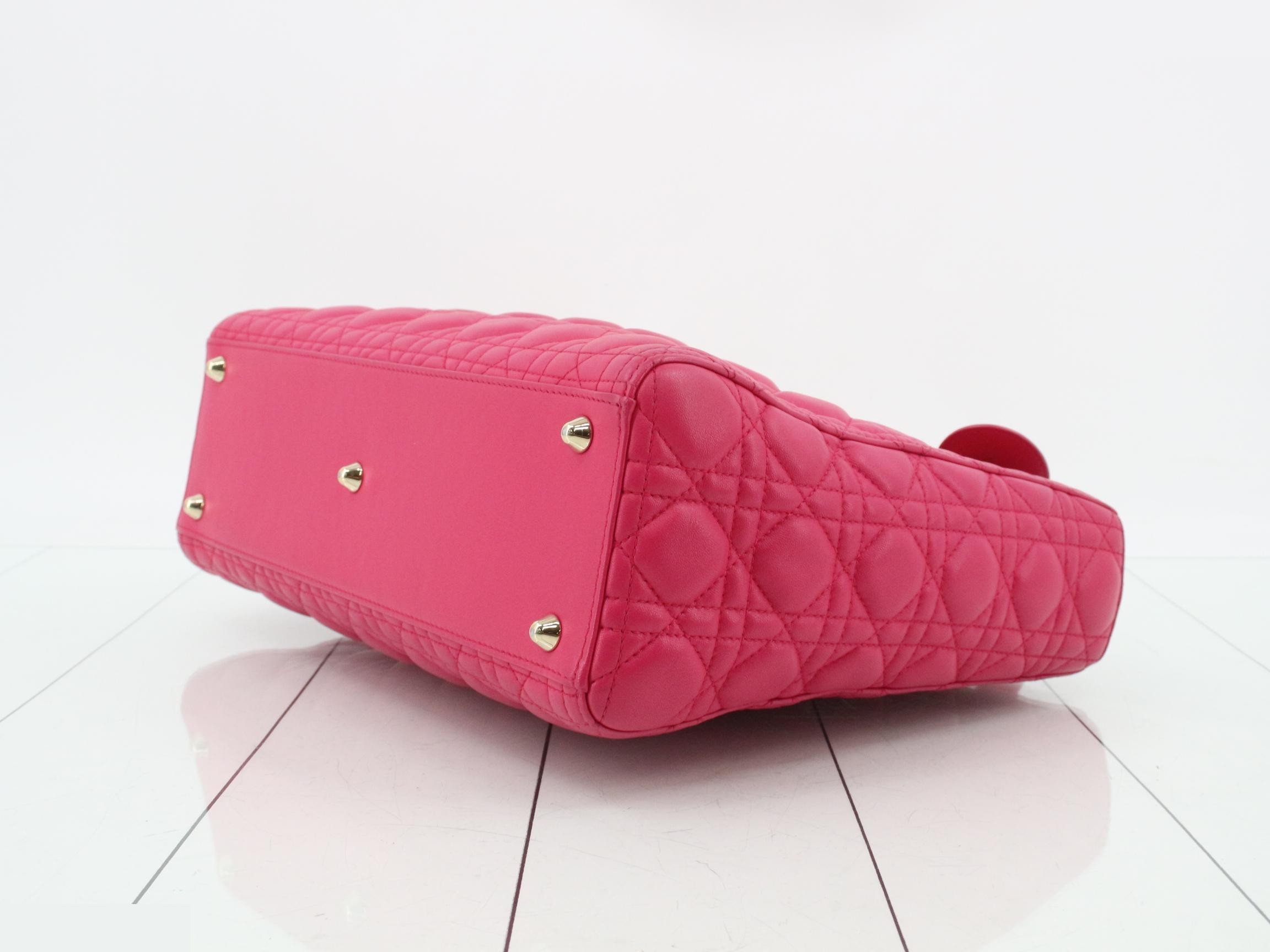 Lady Dior Cannage 2-Way Handbag — view 6