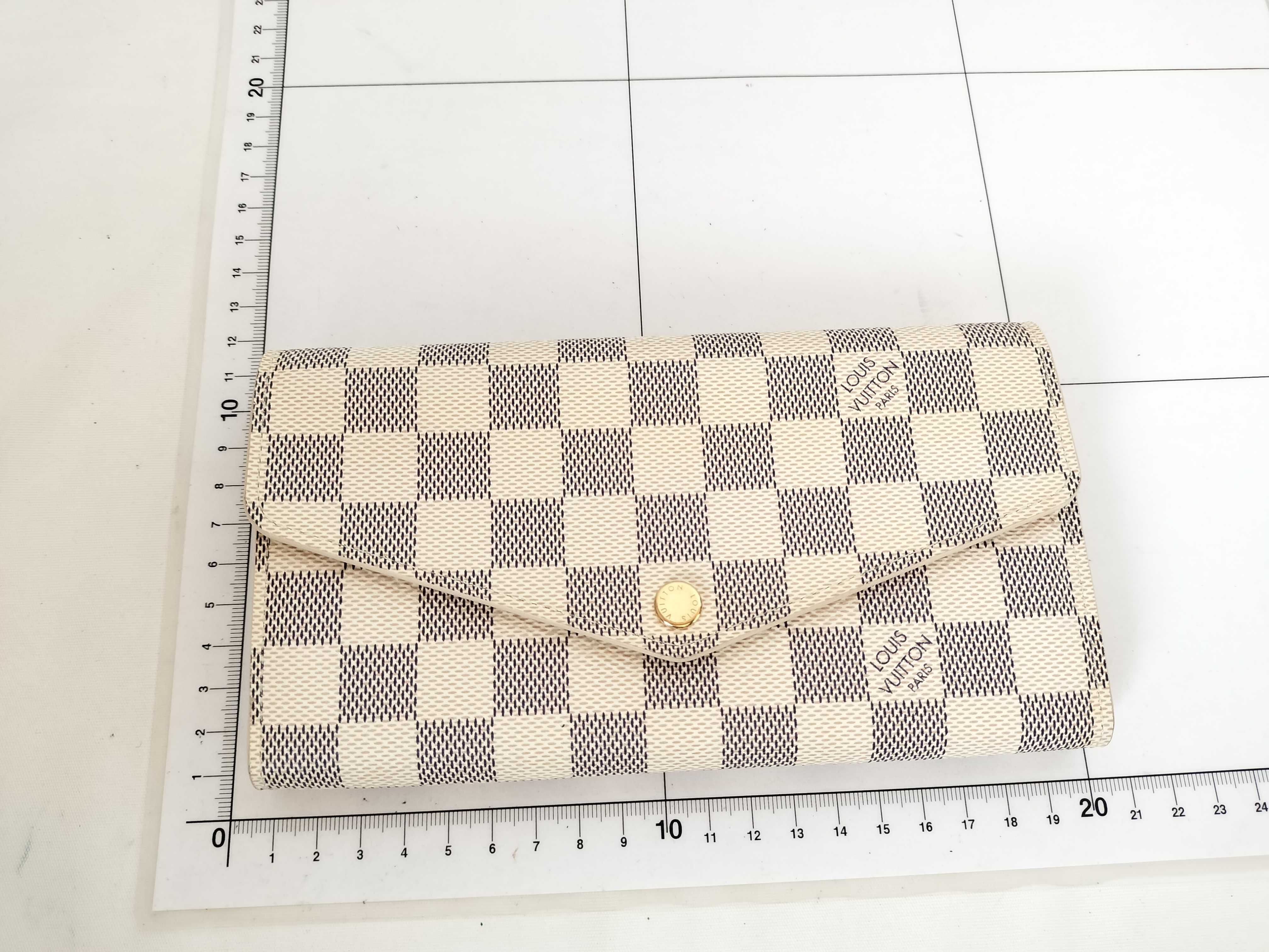 Damier Azur N63208 Portefeuille Sarah Wallet — view 13