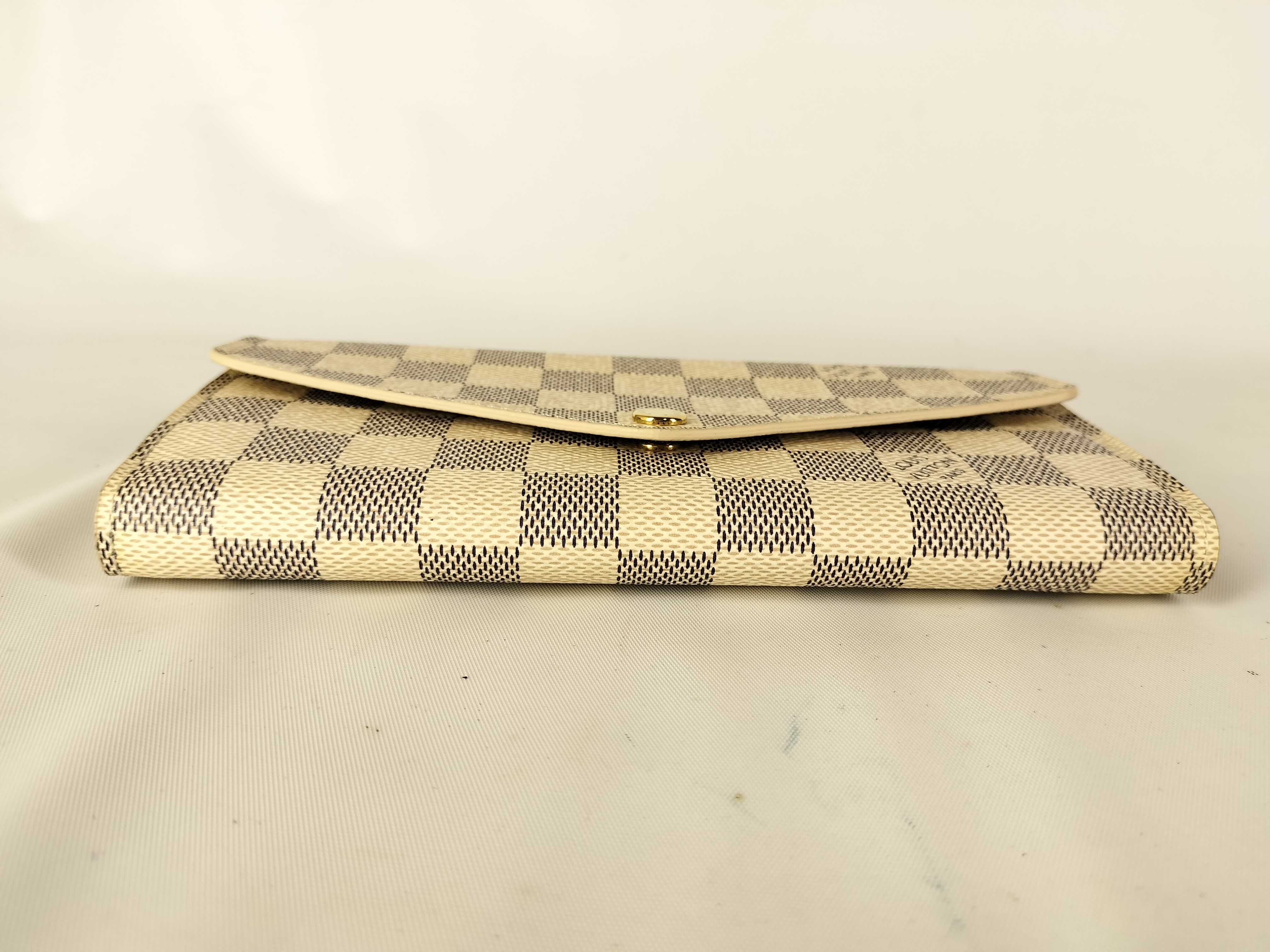 Damier Azur N63208 Portefeuille Sarah Wallet — view 4
