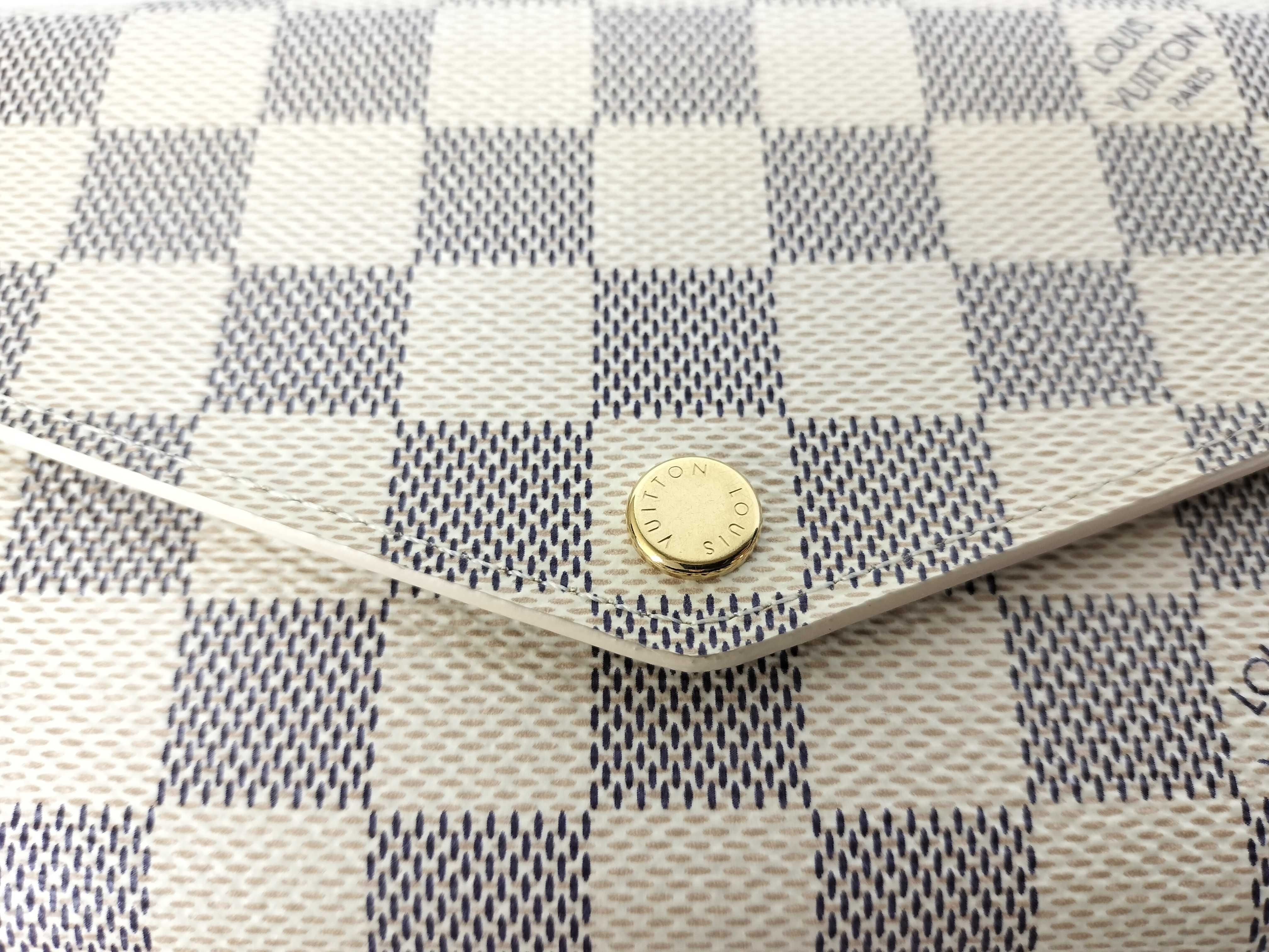 Damier Azur N63208 Portefeuille Sarah Wallet — view 5