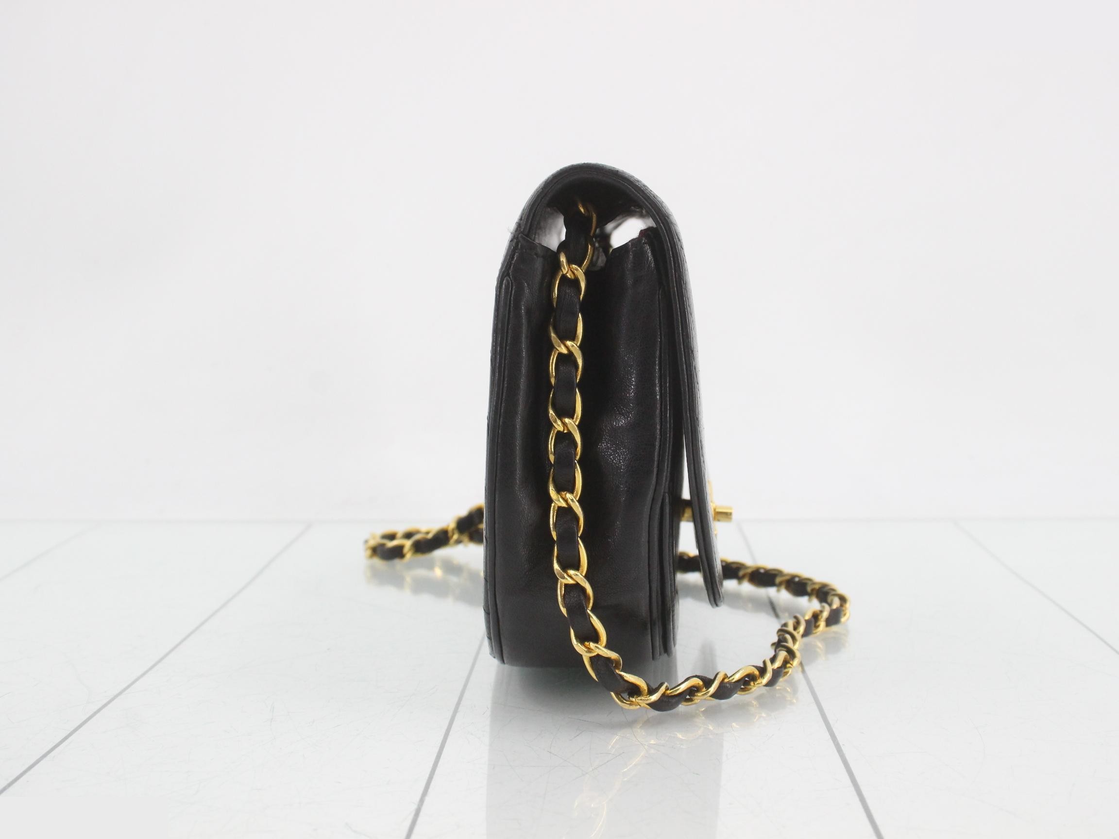 Half Moon Chain Shoulder Bag, Box, Dust Bag — view 4