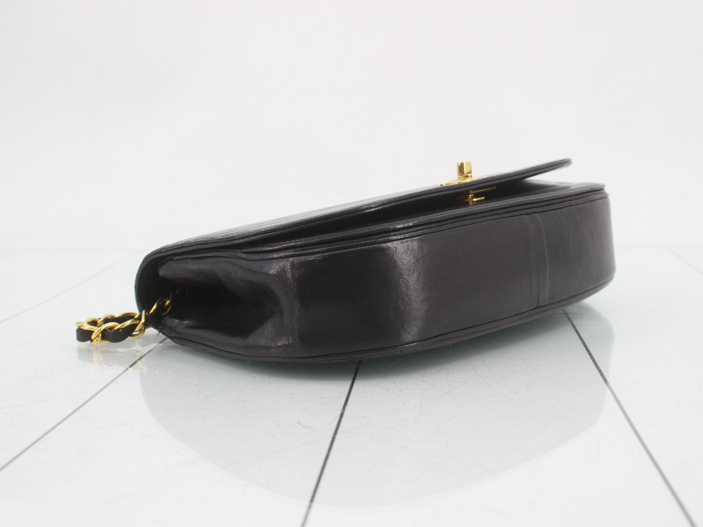 Half Moon Chain Shoulder Bag, Box, Dust Bag — view 5