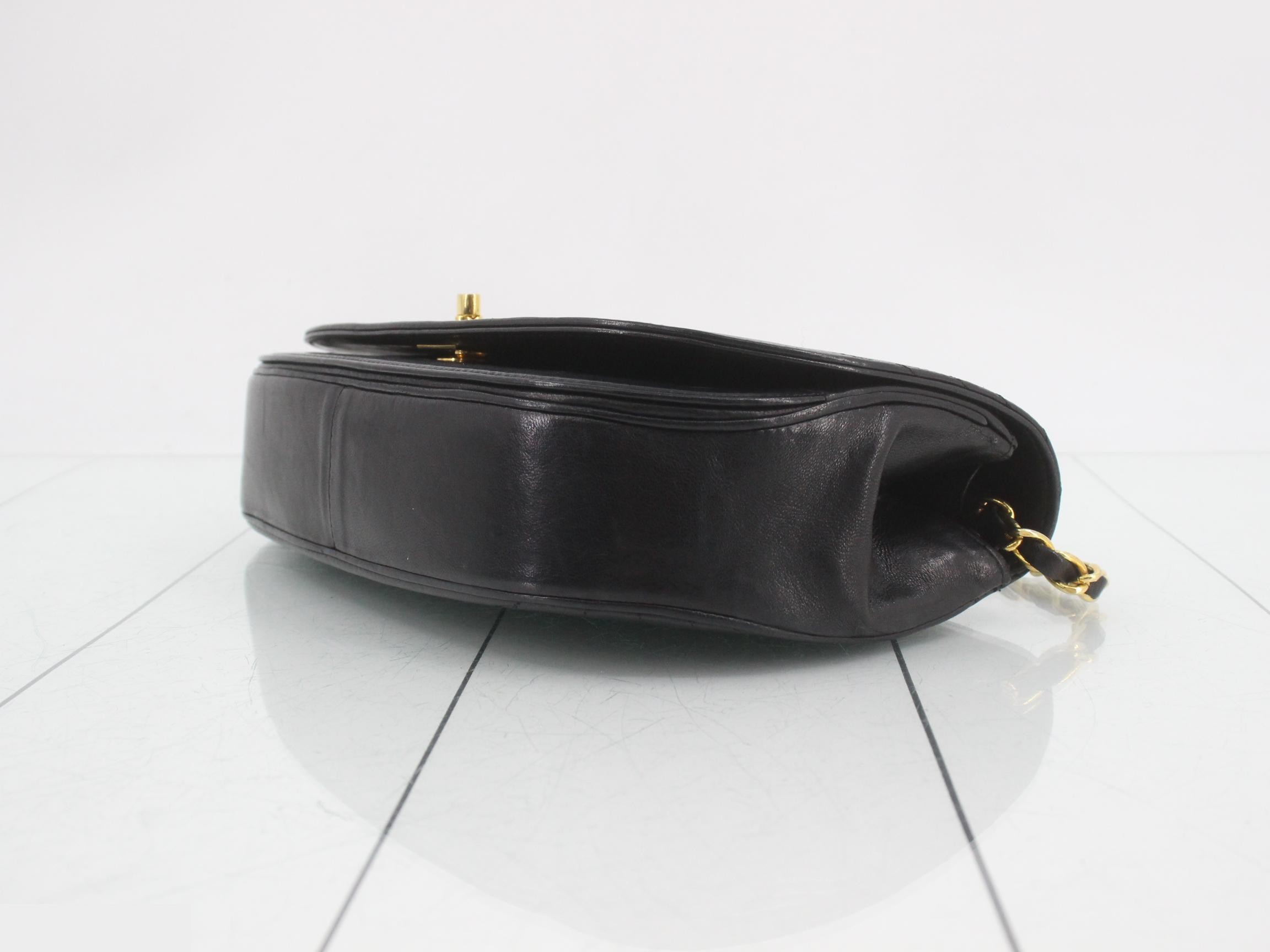 Half Moon Chain Shoulder Bag, Box, Dust Bag — view 6