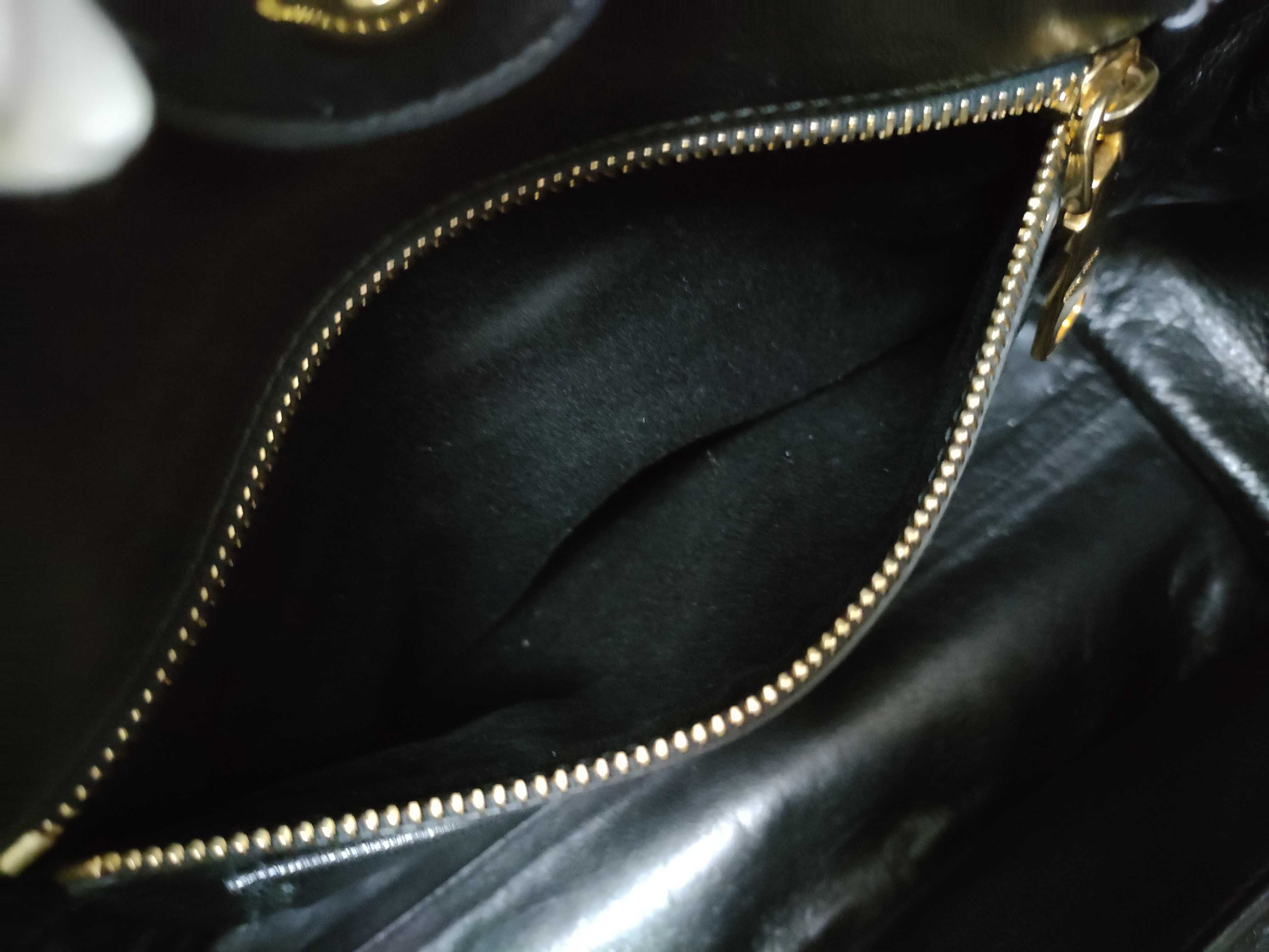 Miu Biker Leather Tote Bag — view 12