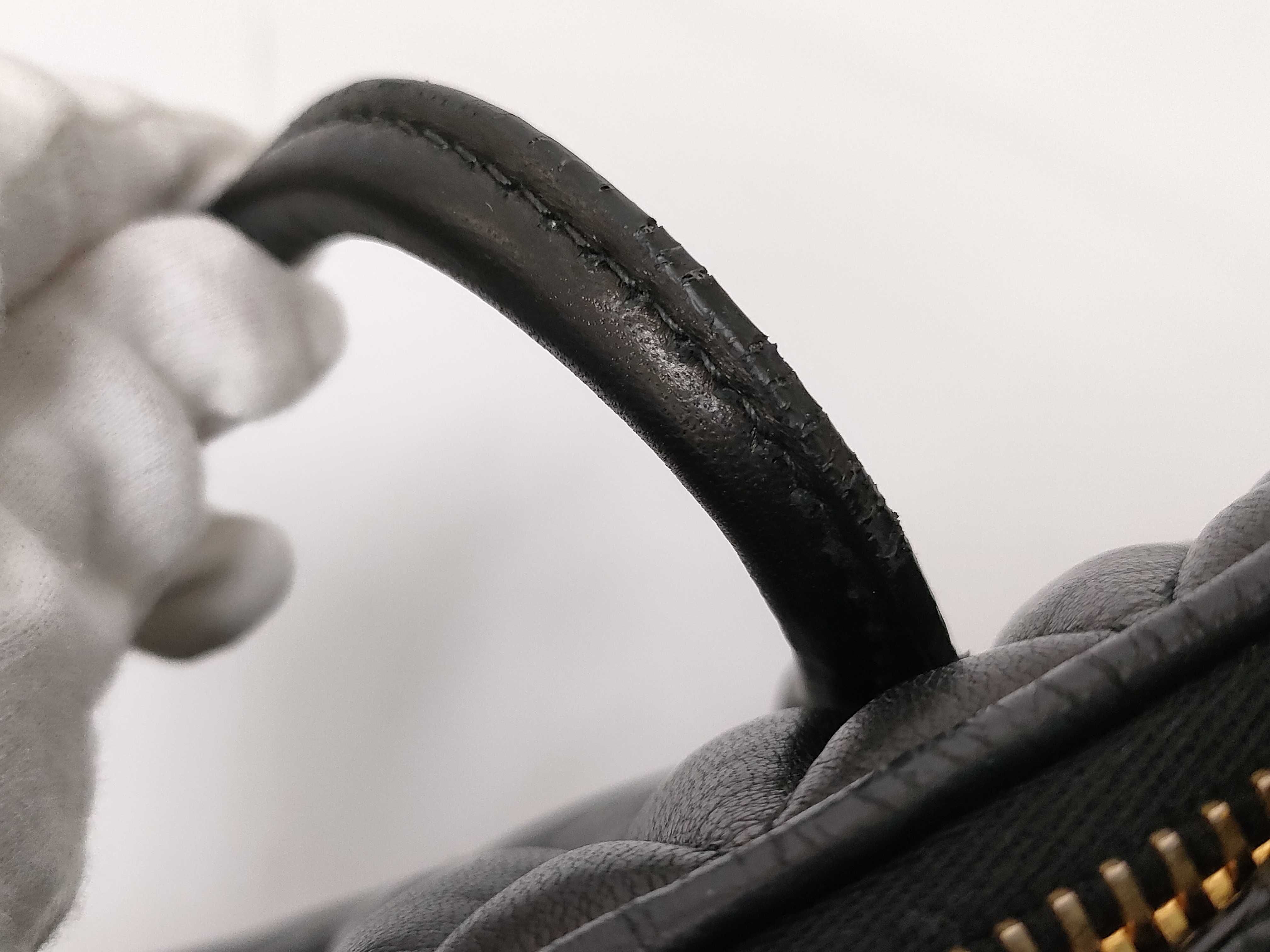 Miu Biker Leather Tote Bag — view 8